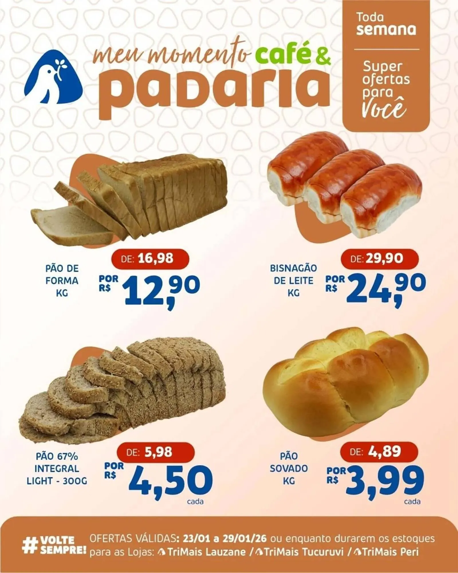 Encarte de Catálogo Trimais Supermercado 23 de janeiro até 29 de janeiro 2026 - Pagina 3