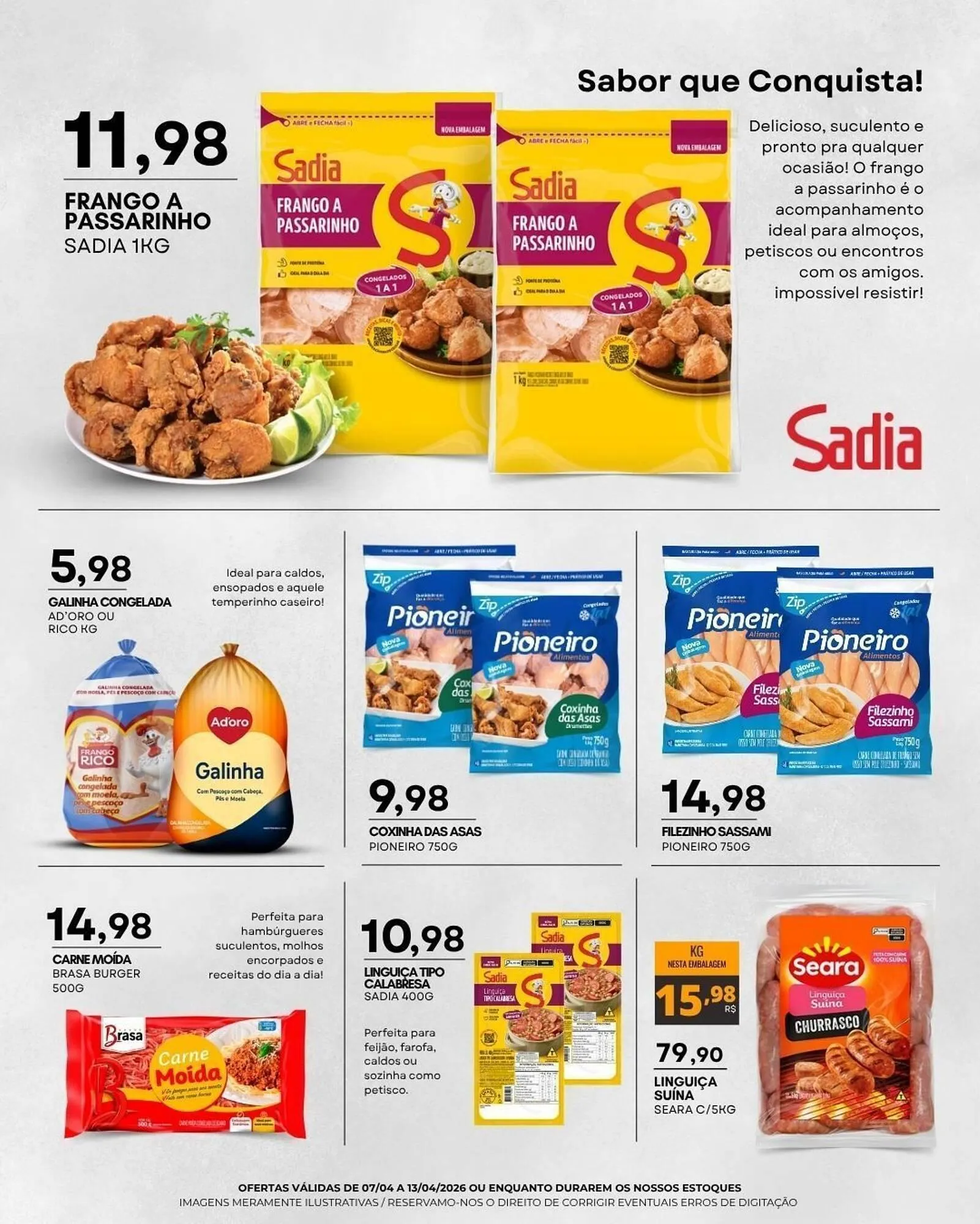 Encarte de Folheto Mercadão Atacadista 7 de abril até 13 de abril 2026 - Pagina 9