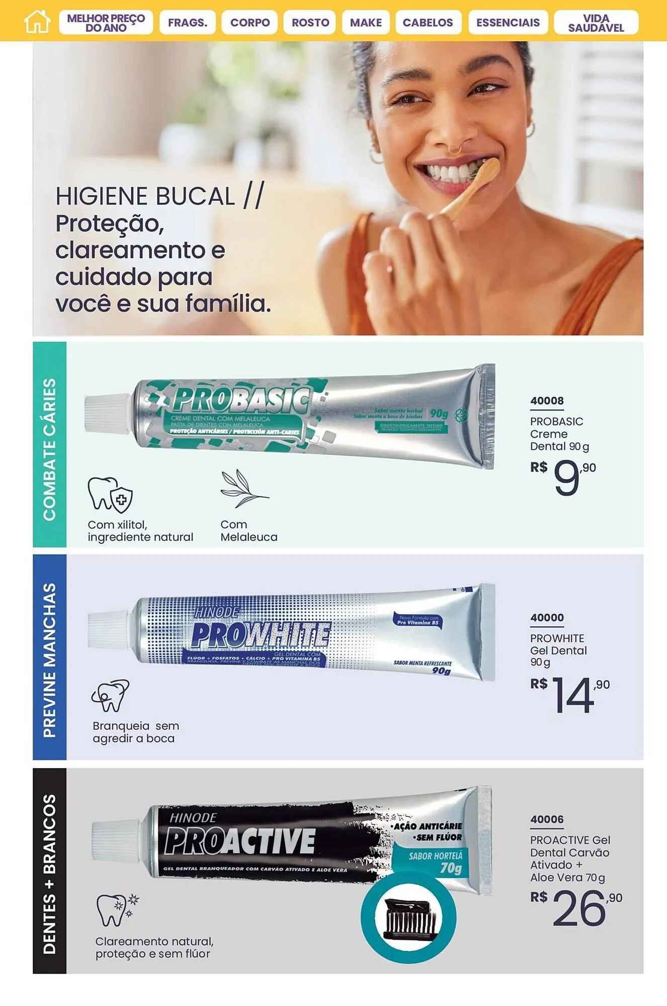 Encarte de Catálogo Hinode 1 de março até 31 de março 2026 - Pagina 79