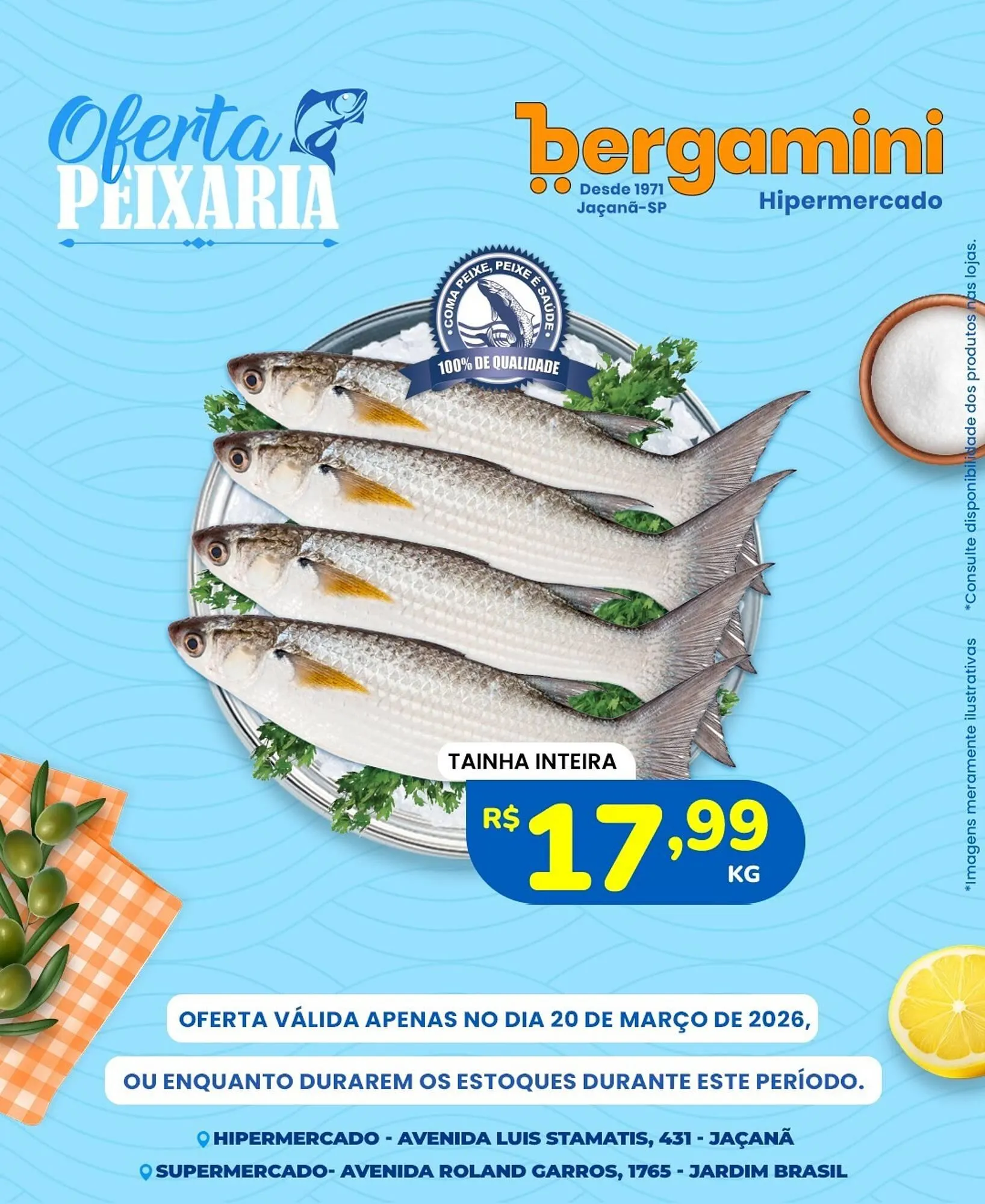 Encarte de Catálogo Supermercado Bergamini 19 de março até 20 de março 2026 - Pagina 2