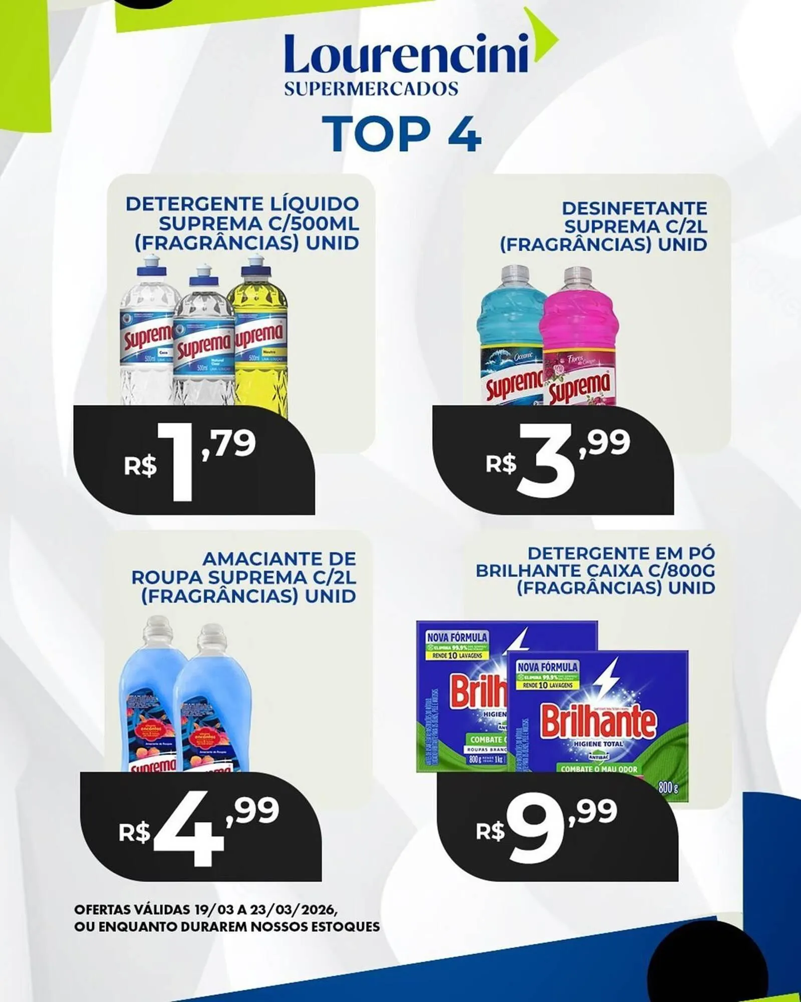 Encarte de Catálogo Lourencini Supermercados 19 de março até 23 de março 2026 - Pagina 3