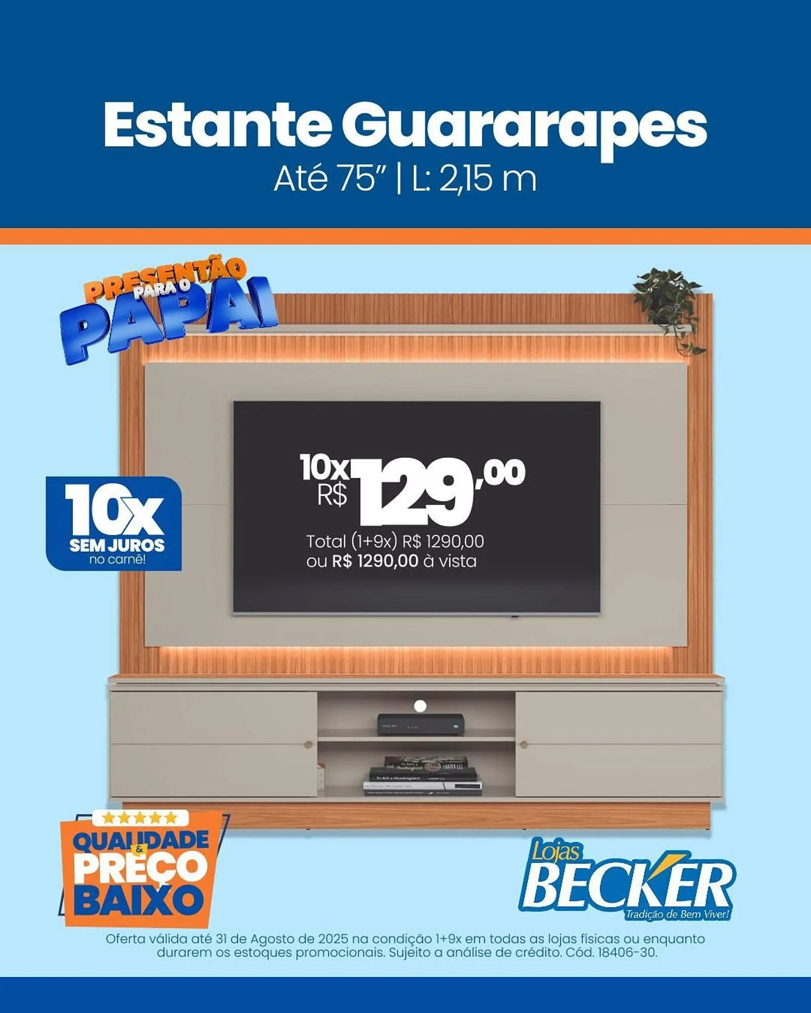 Encarte de Catálogo Lojas Becker 5 de agosto até 31 de agosto 2025 - Pagina 3