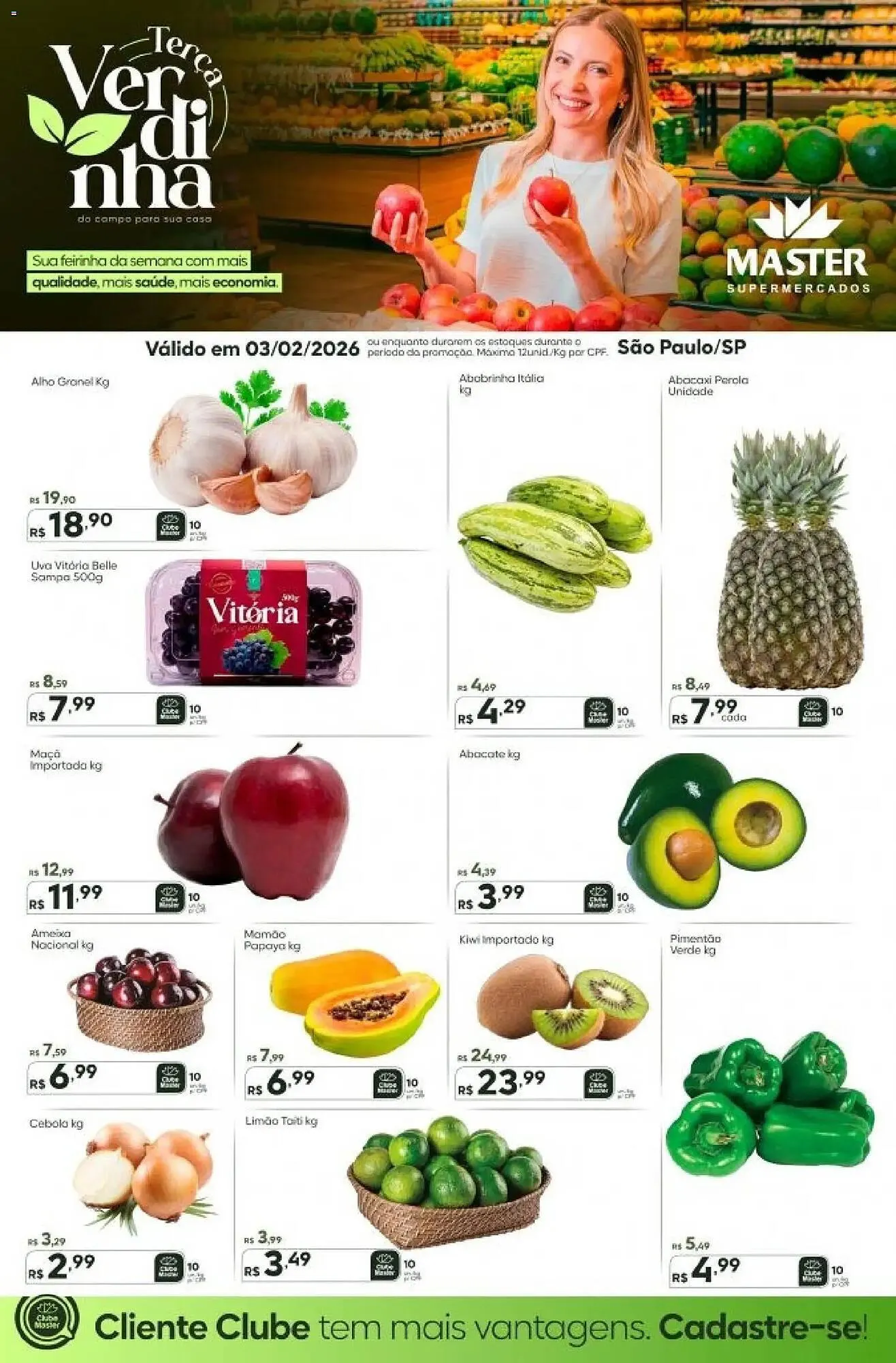 Folheto Master Supermercados - 1