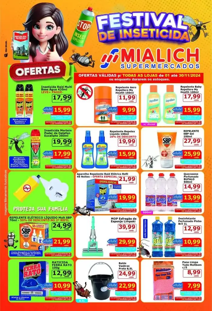 Encarte de Ofertas especiais para você 4 de novembro até 30 de novembro 2024 - Pagina 1