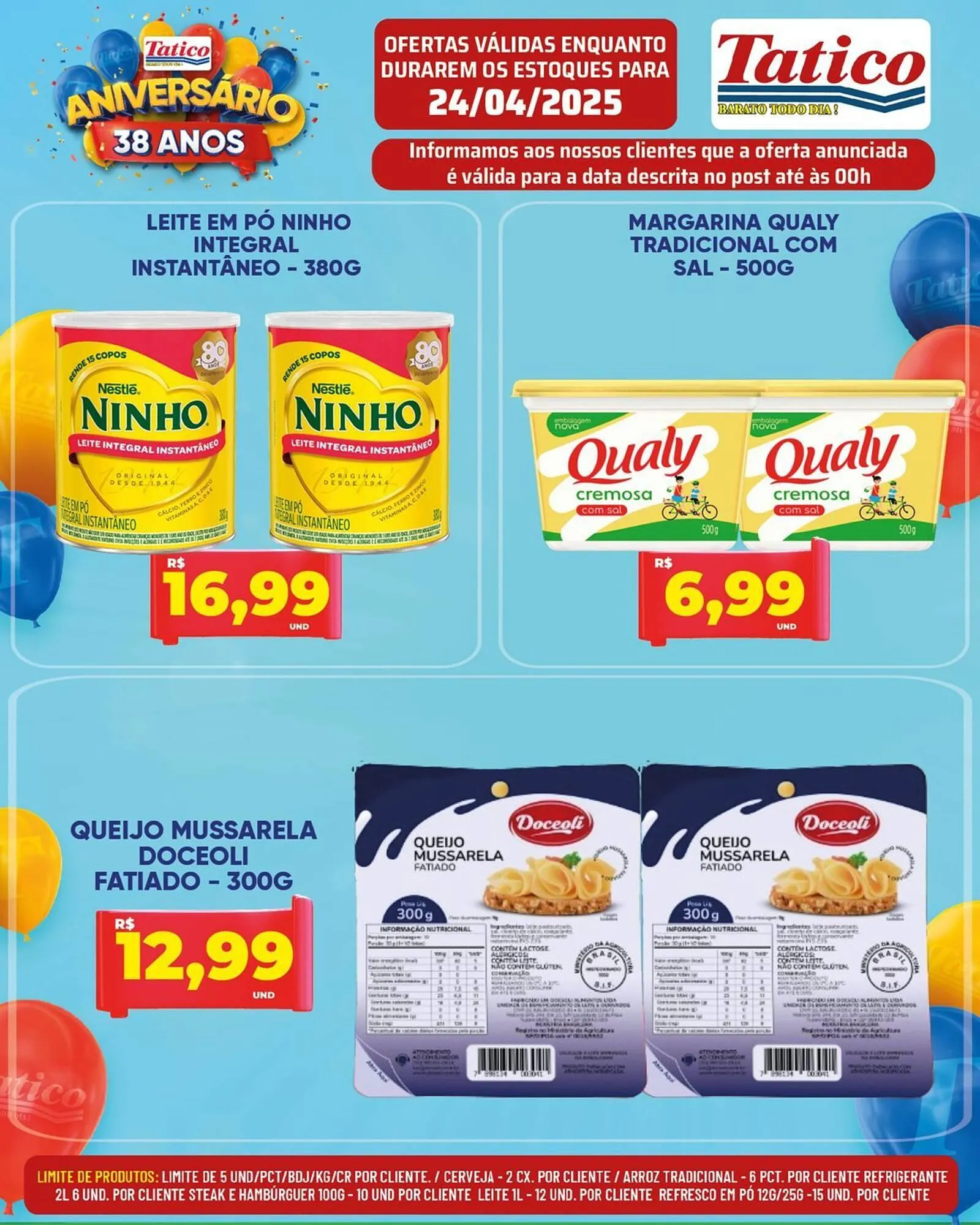 Encarte de Catálogo Tatico 24 de abril até 28 de abril 2025 - Pagina 13