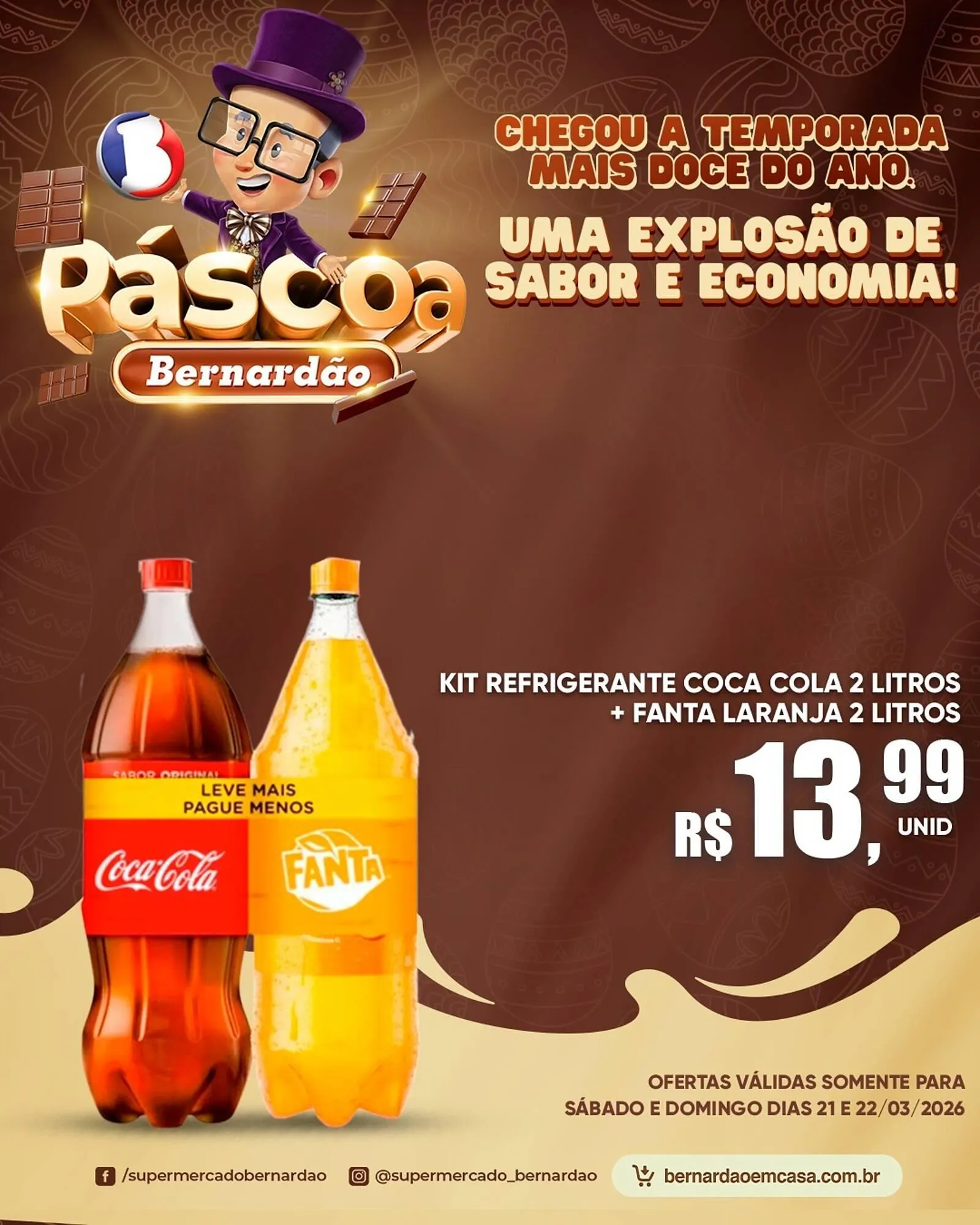 Encarte de Catálogo Supermercado Bernardão 21 de março até 22 de março 2026 - Pagina 5