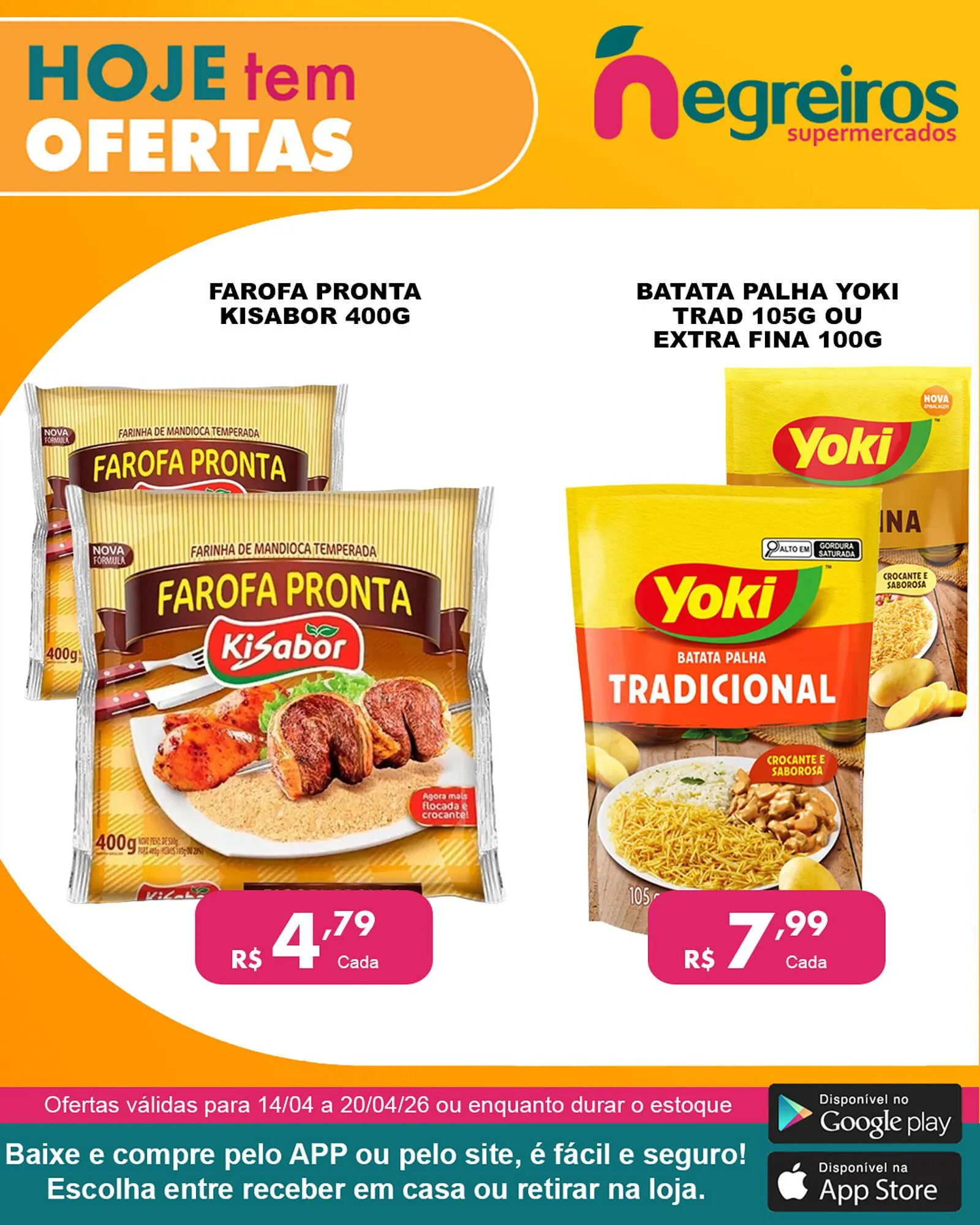 Encarte de Folheto Negreiros 16 de abril até 20 de abril 2026 - Pagina 4