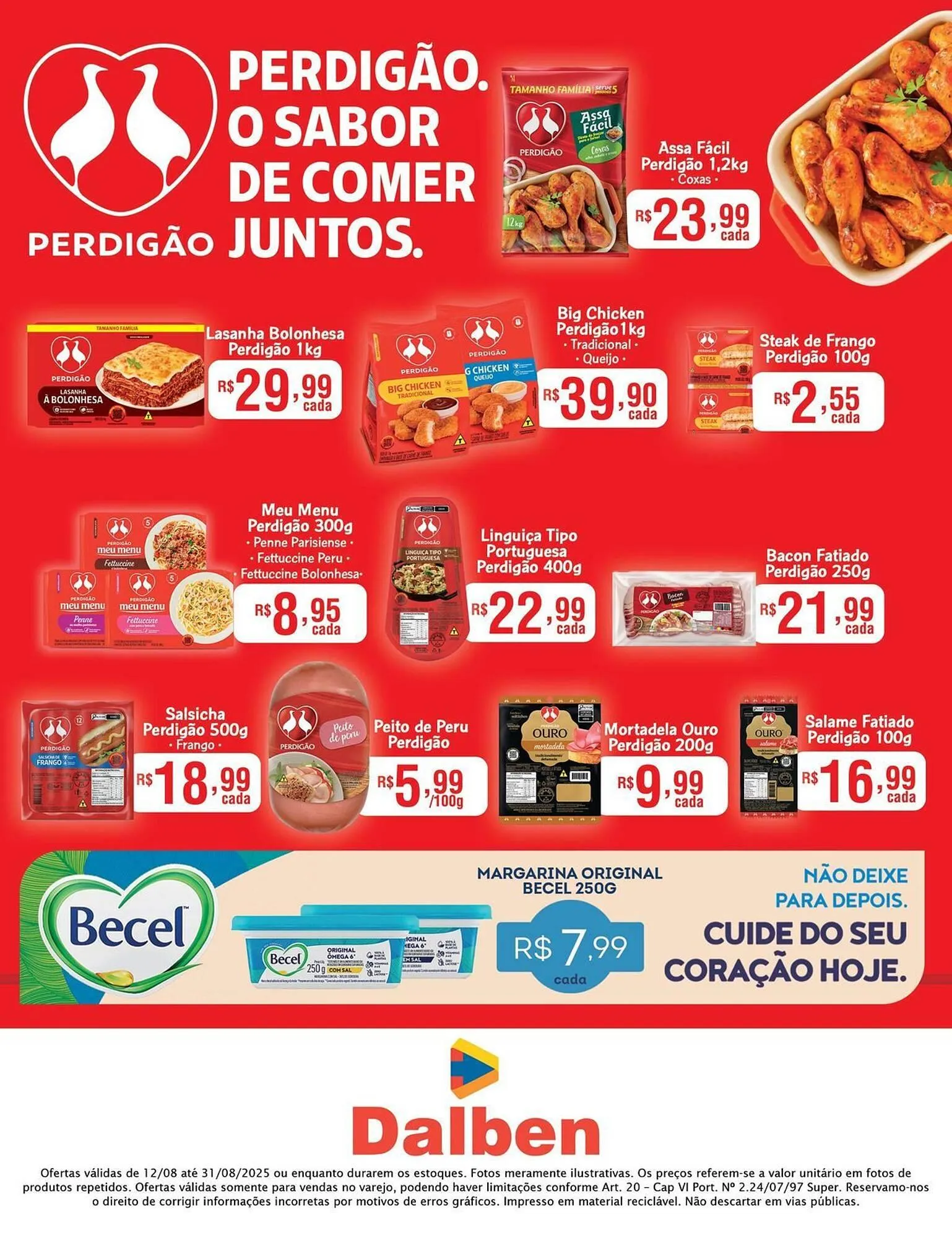 Encarte de Catálogo Supermercado Dalben 12 de agosto até 31 de agosto 2025 - Pagina 2