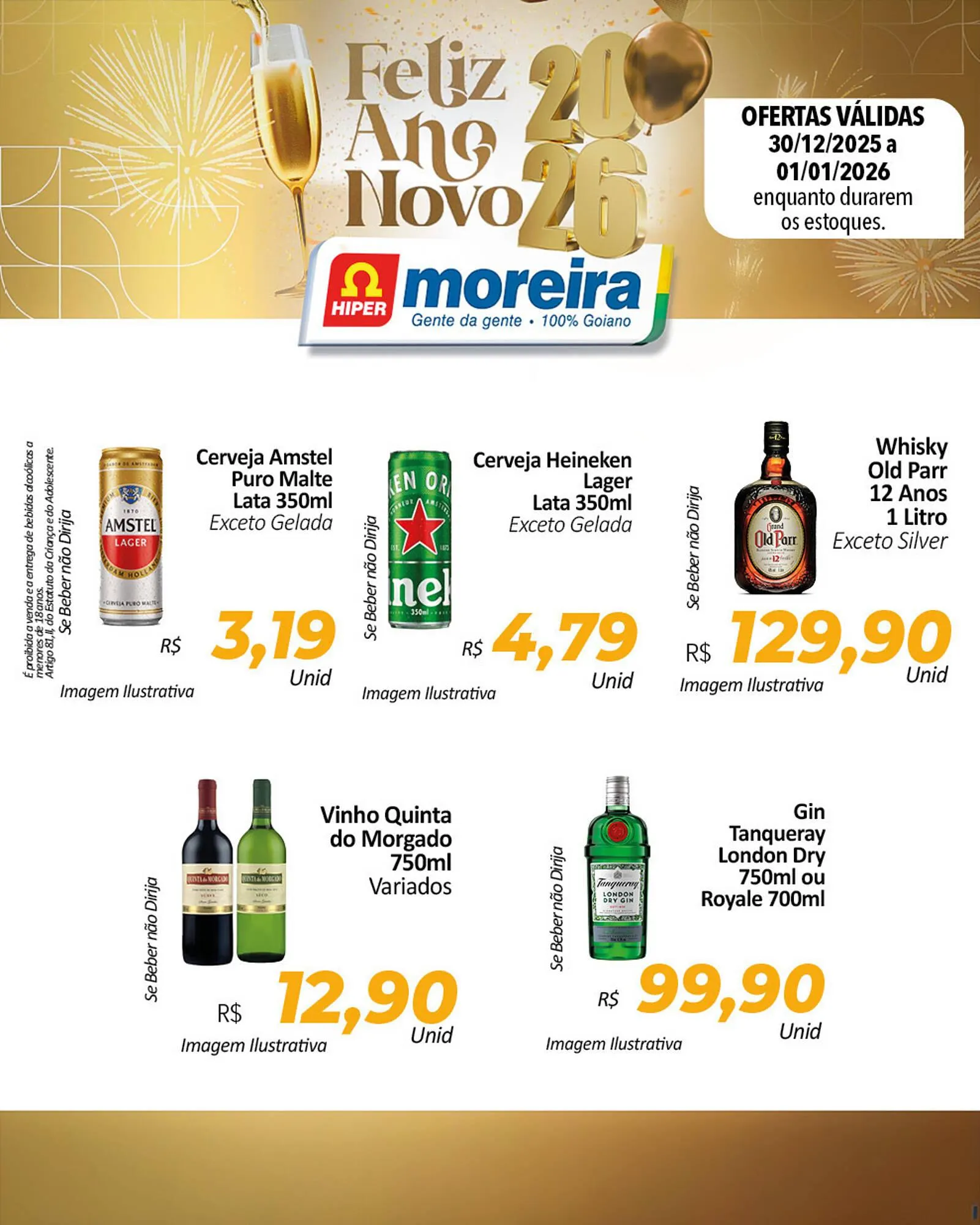 Encarte de Catálogo Hiper Moreira 30 de dezembro até 1 de janeiro 2026 - Pagina 1