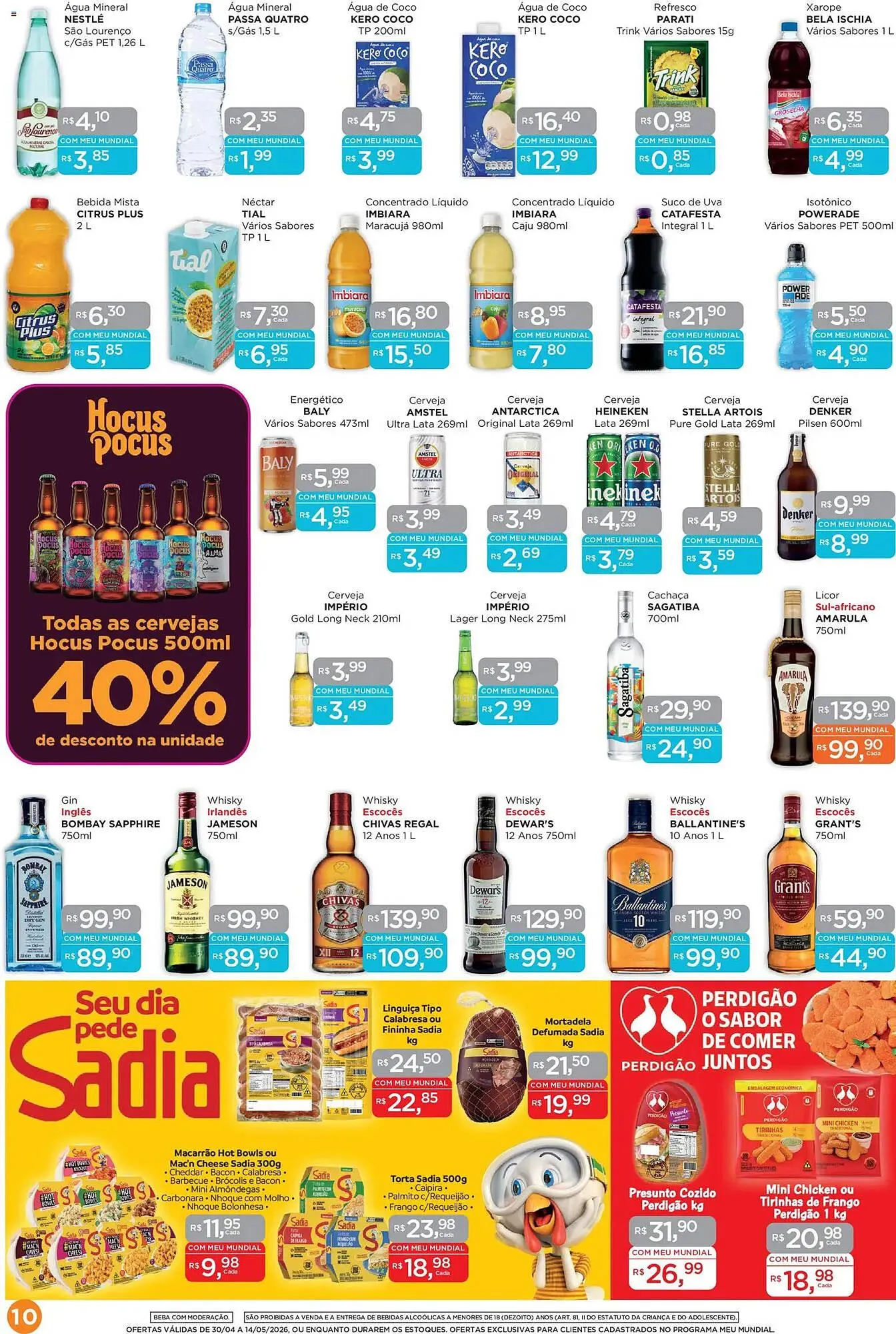 Encarte de Encarte Supermercados Mundial 30 de abril até 15 de maio 2026 - Pagina 10