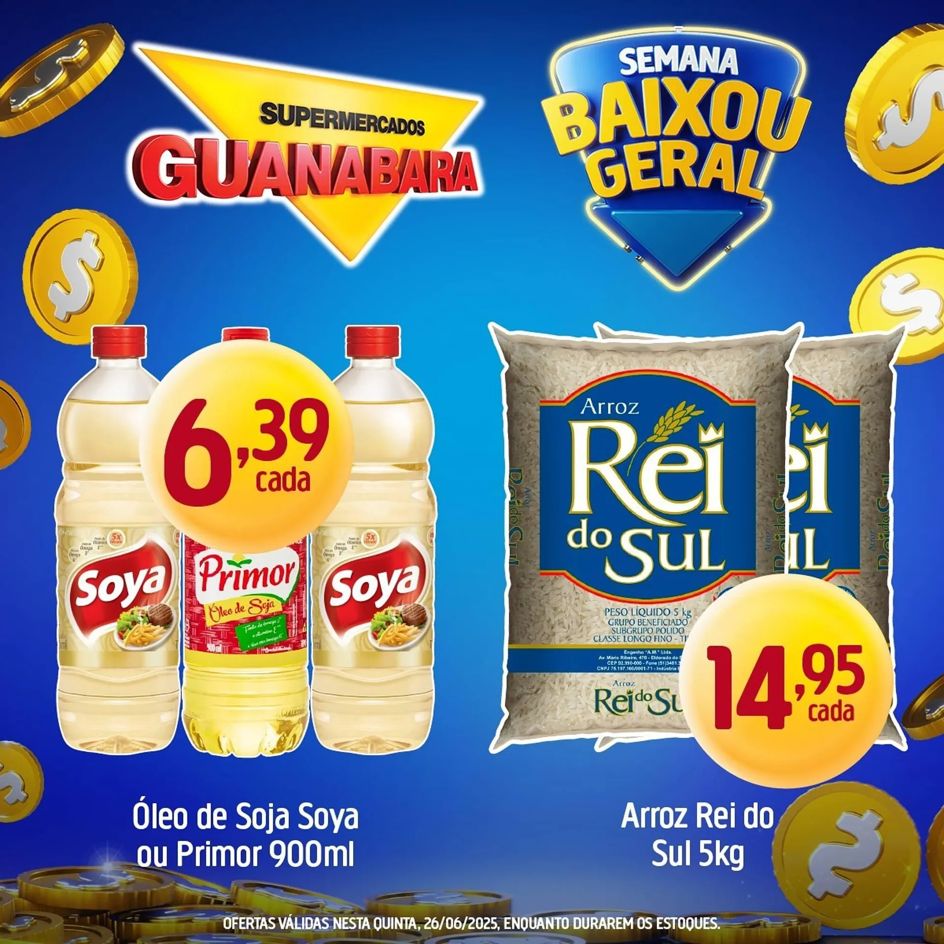 Encarte de Catálogo Supermercados Guanabara 26 de junho até 26 de junho 2025 - Pagina 3