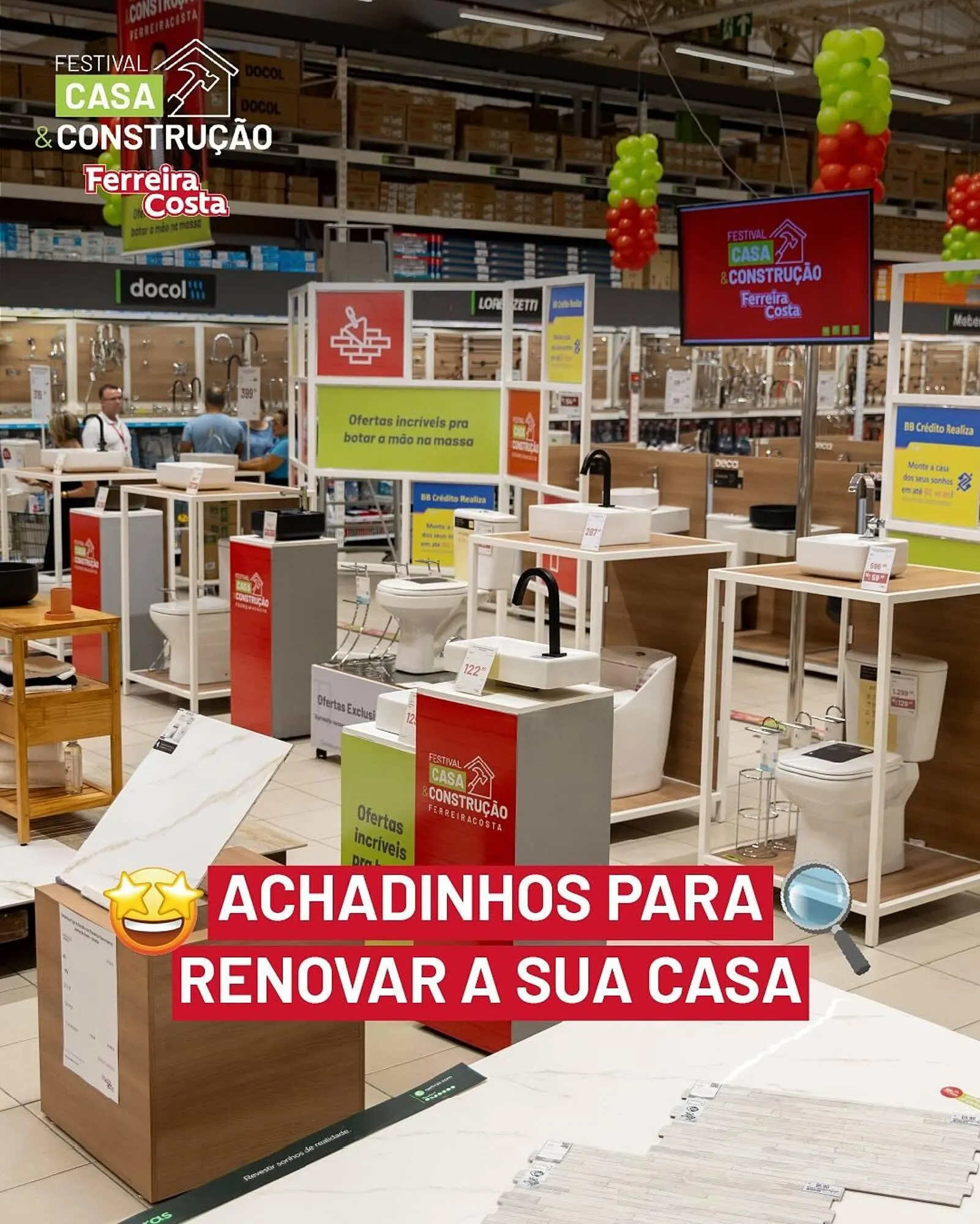 Encarte de Catálogo Ferreira Costa 23 de abril até 26 de abril 2025 - Pagina 1