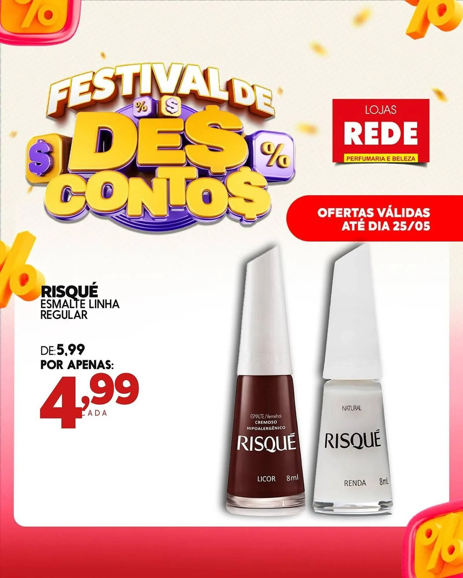 Encarte de Catálogo Lojas Rede 20 de maio até 25 de maio 2025 - Pagina 1