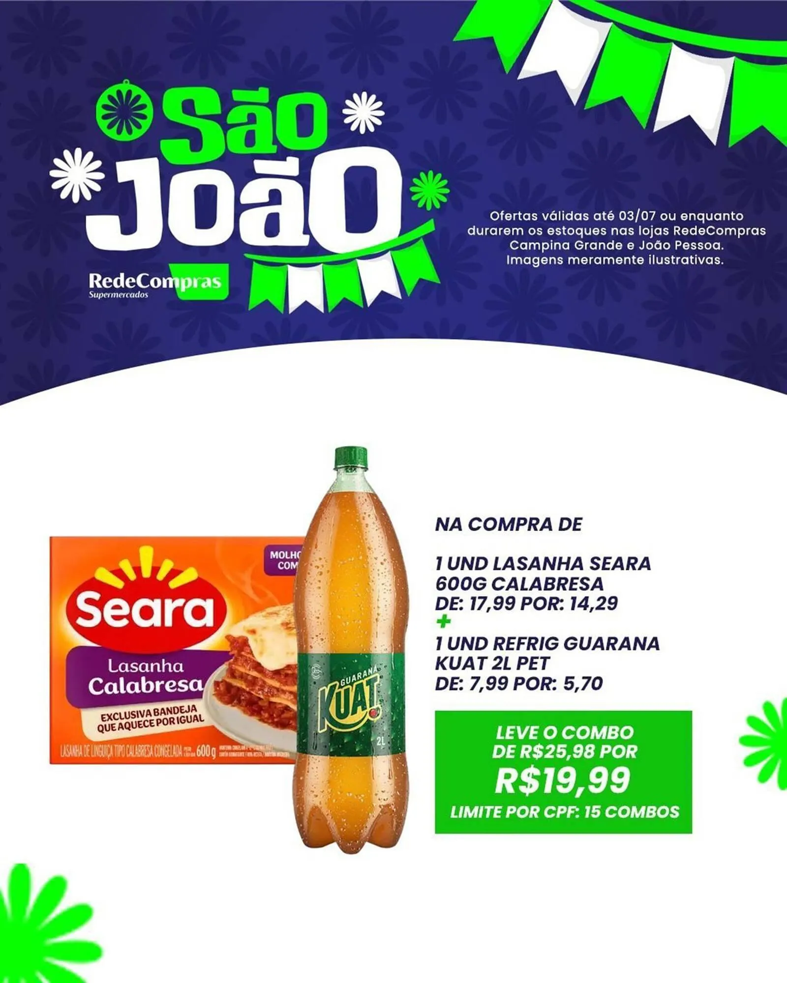 Encarte de Catálogo Rede Compras 2 de julho até 3 de julho 2025 - Pagina 4