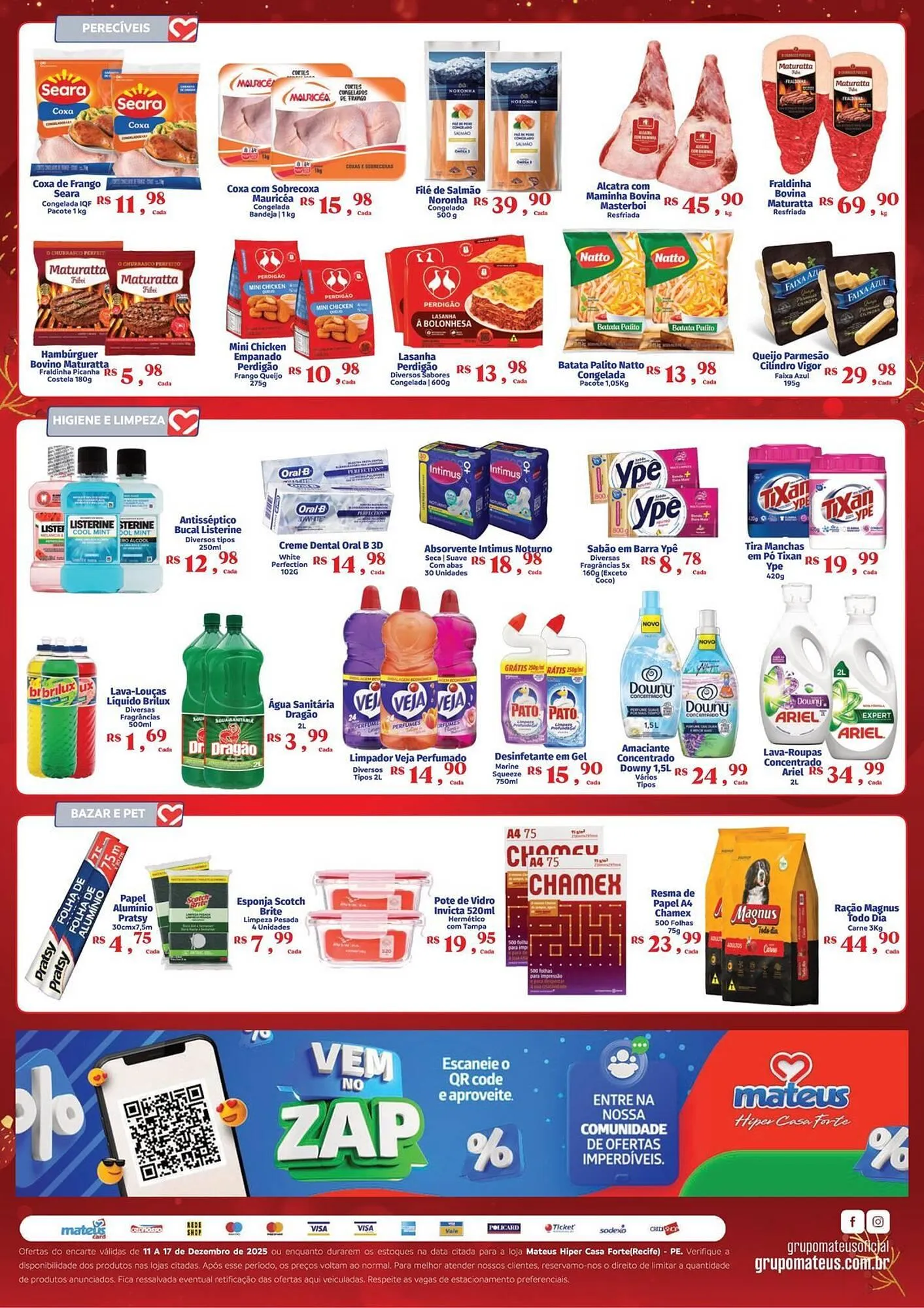 Encarte de Catálogo Supermercados Mateus 11 de dezembro até 17 de dezembro 2025 - Pagina 2