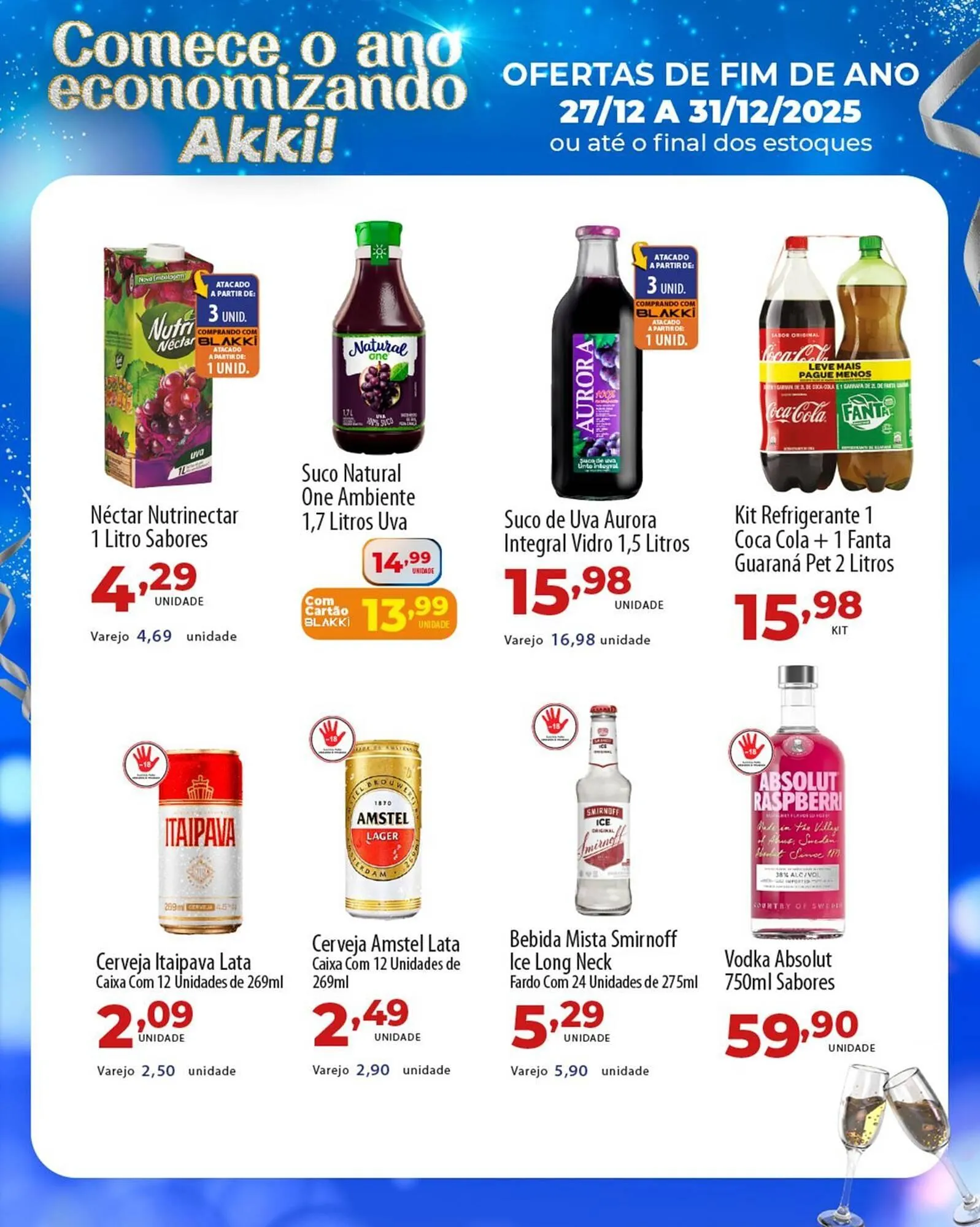 Encarte de Folheto Akki Atacadista 27 de dezembro até 31 de dezembro 2025 - Pagina 4