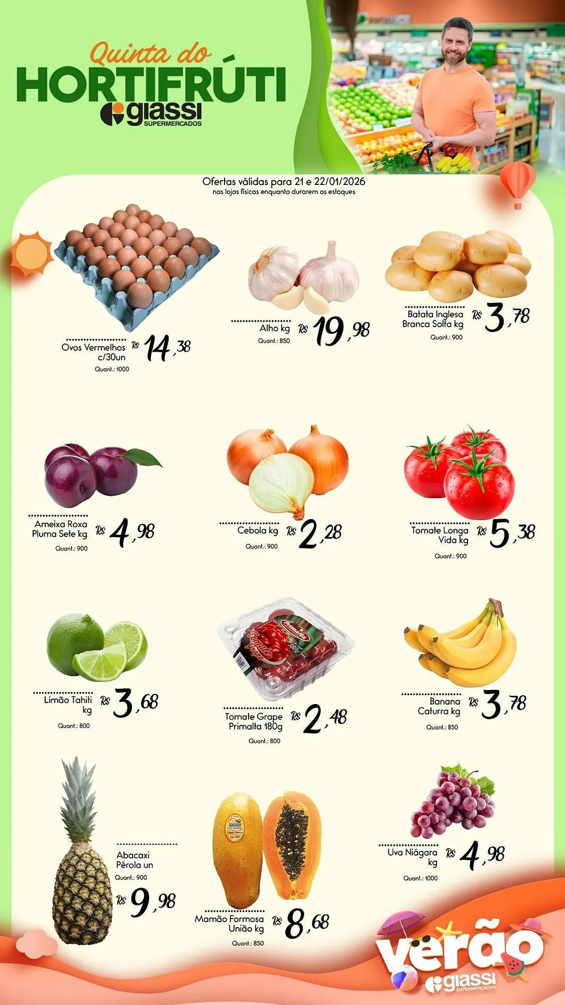 Encarte de Encarte Giassi Supermercados 21 de janeiro até 22 de janeiro 2026 - Pagina 2