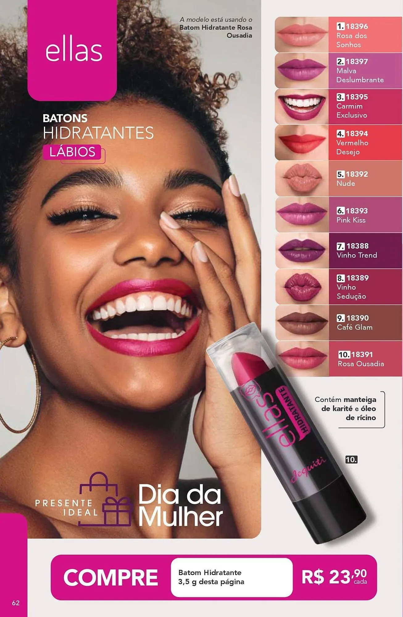 Encarte de Catálogo Jequiti 2 de março até 31 de março 2026 - Pagina 62