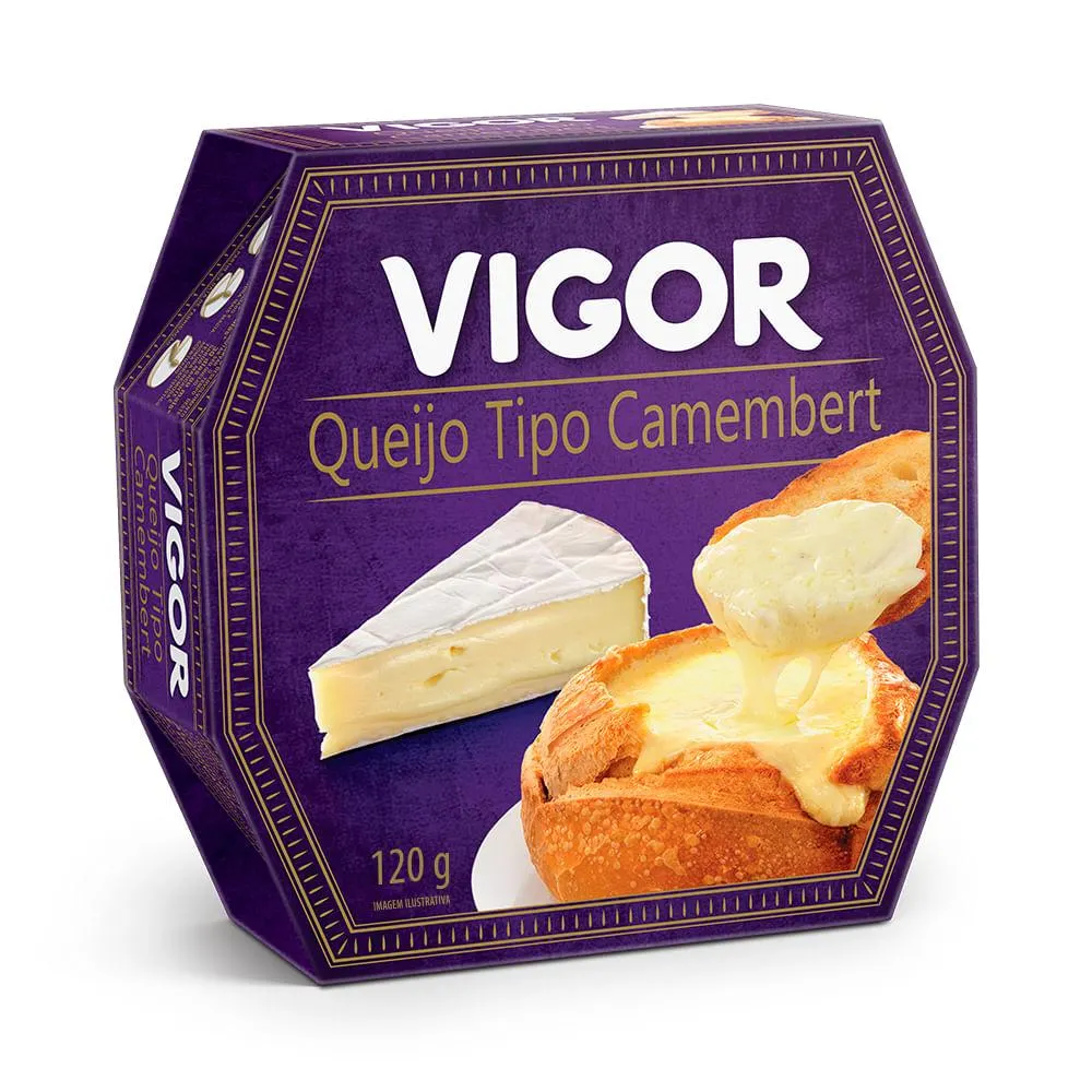 Queijo Camembert Vigor 120g