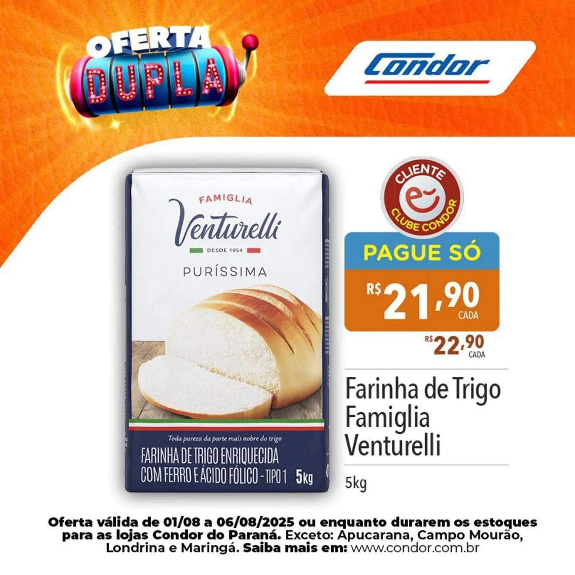 Encarte de Catálogo Supermercados Condor 4 de agosto até 6 de agosto 2025 - Pagina 8