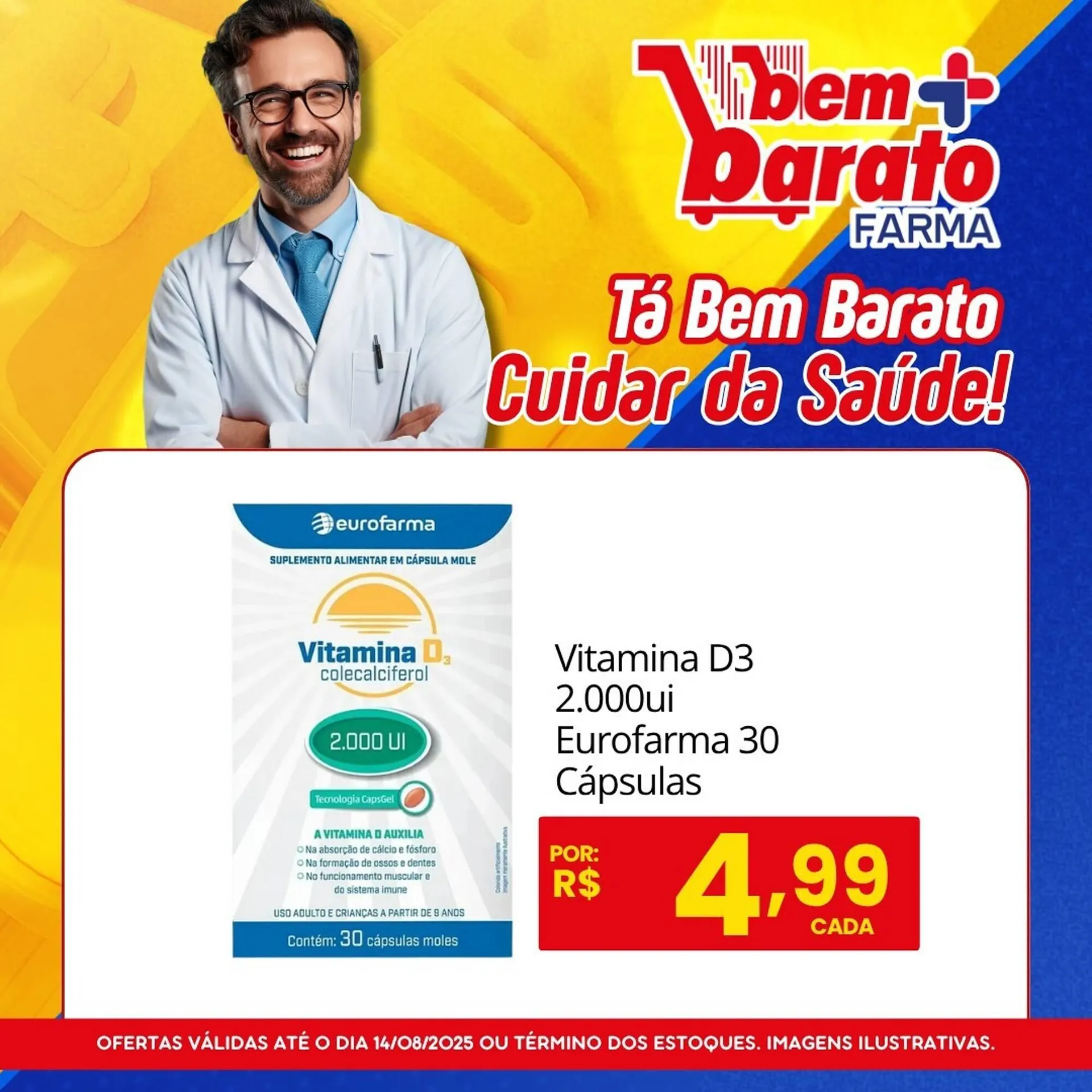 Encarte de Catálogo Supermercado Bem Barato 5 de agosto até 14 de agosto 2025 - Pagina 4