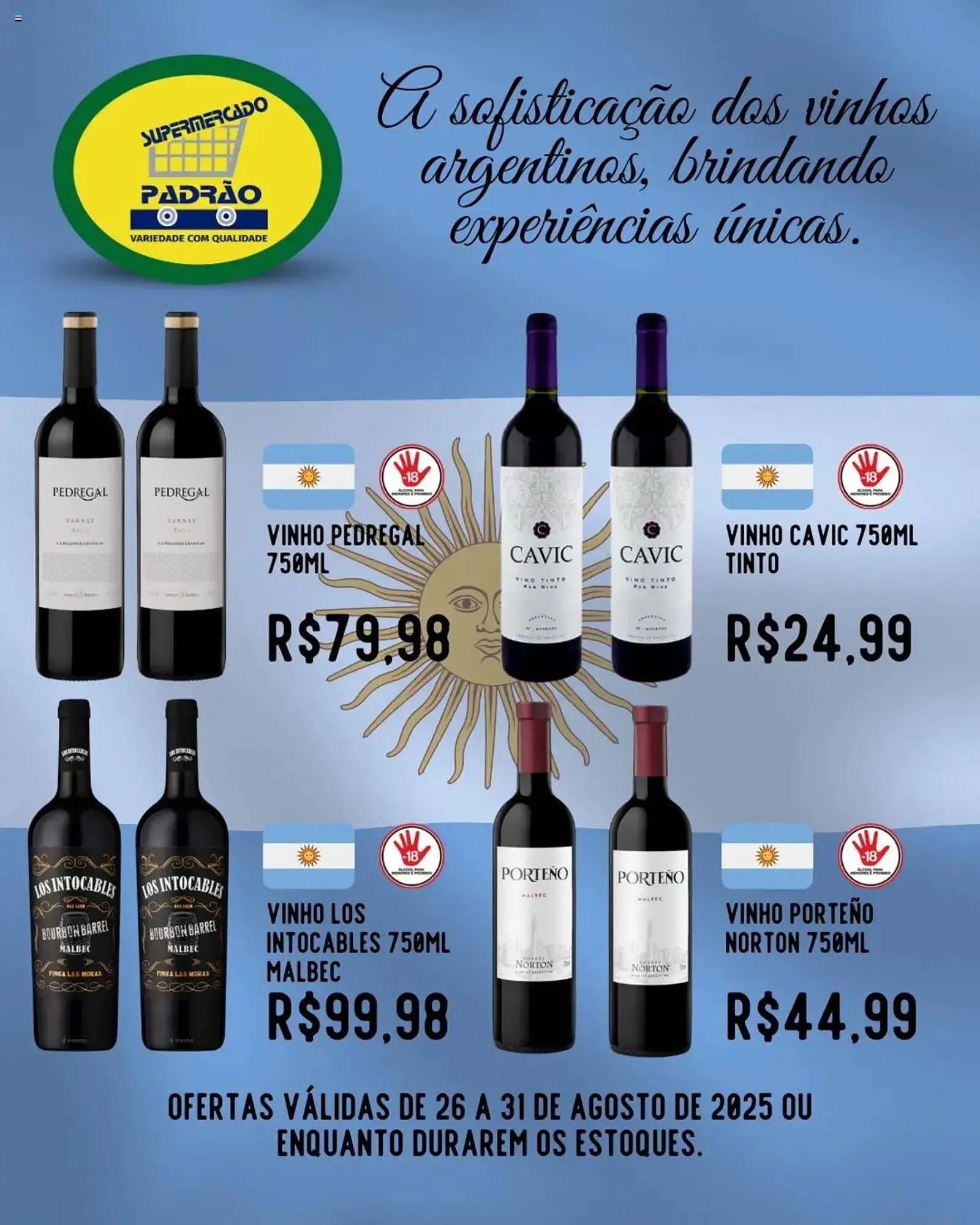 Encarte de Catálogo Supermercado Padrão 26 de agosto até 31 de agosto 2025 - Pagina 2