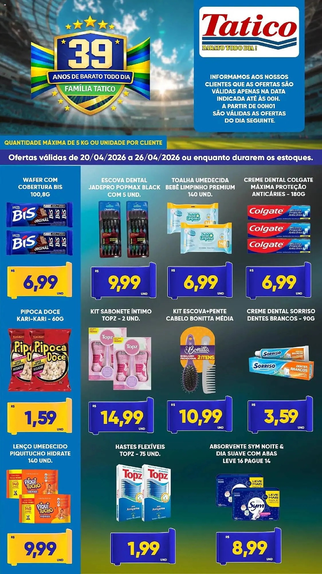 Encarte de Tabloide Tatico 20 de abril até 26 de abril 2026 - Pagina 6