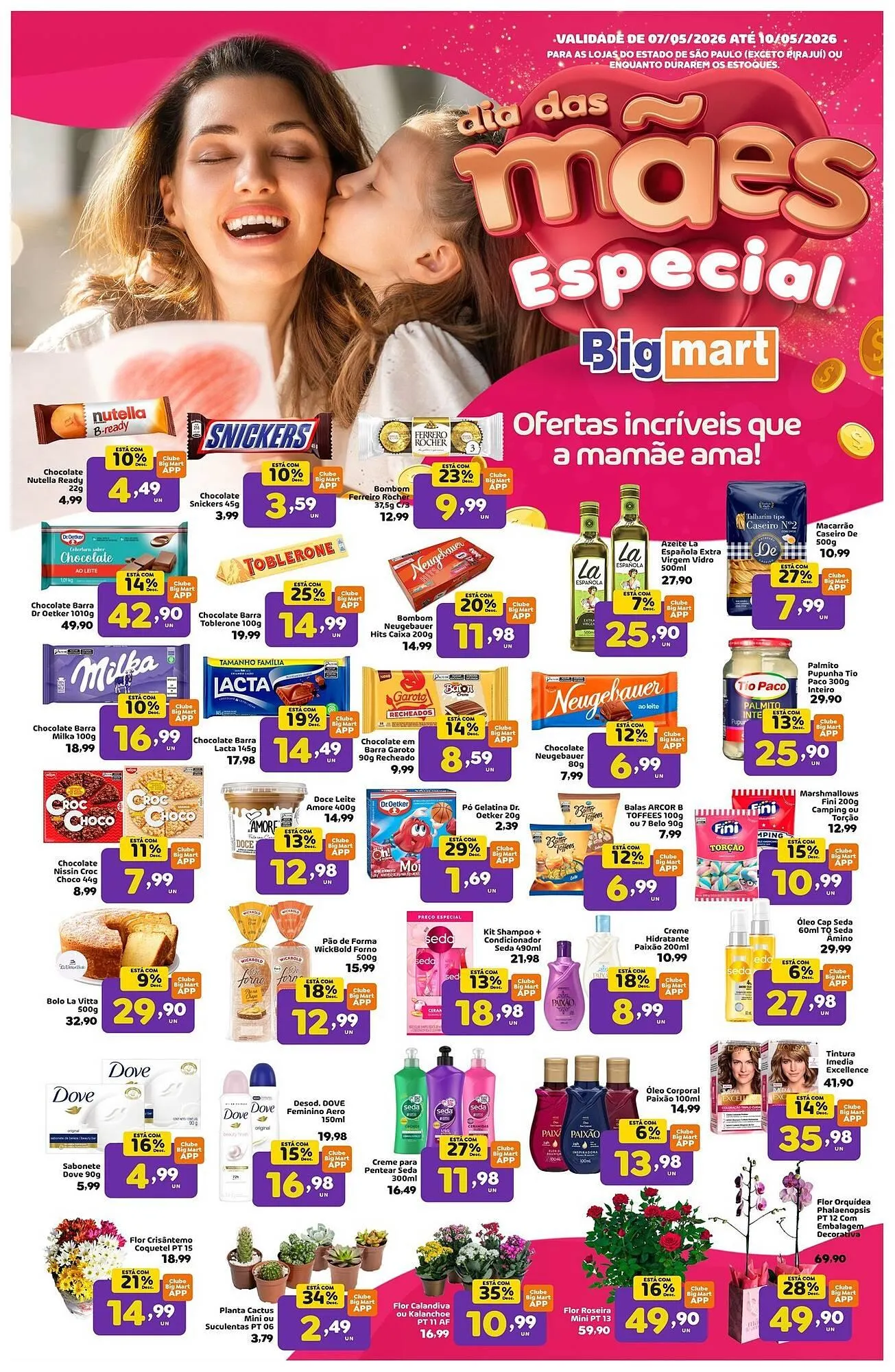 Encarte de Catálogo Bigmart 7 de maio até 10 de maio 2026 - Pagina 1
