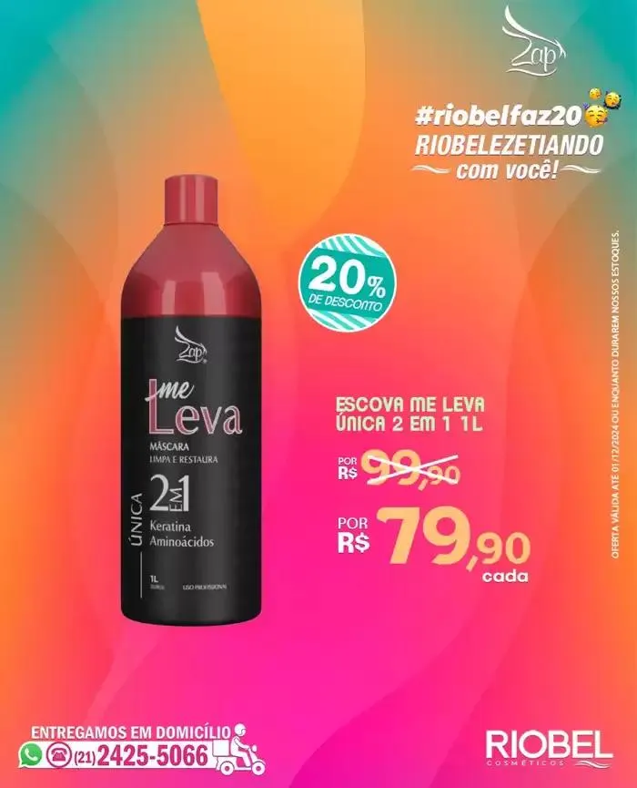 Encarte de Ofertas Rio Bel Cosméticos 19 de novembro até 1 de dezembro 2024 - Pagina 2