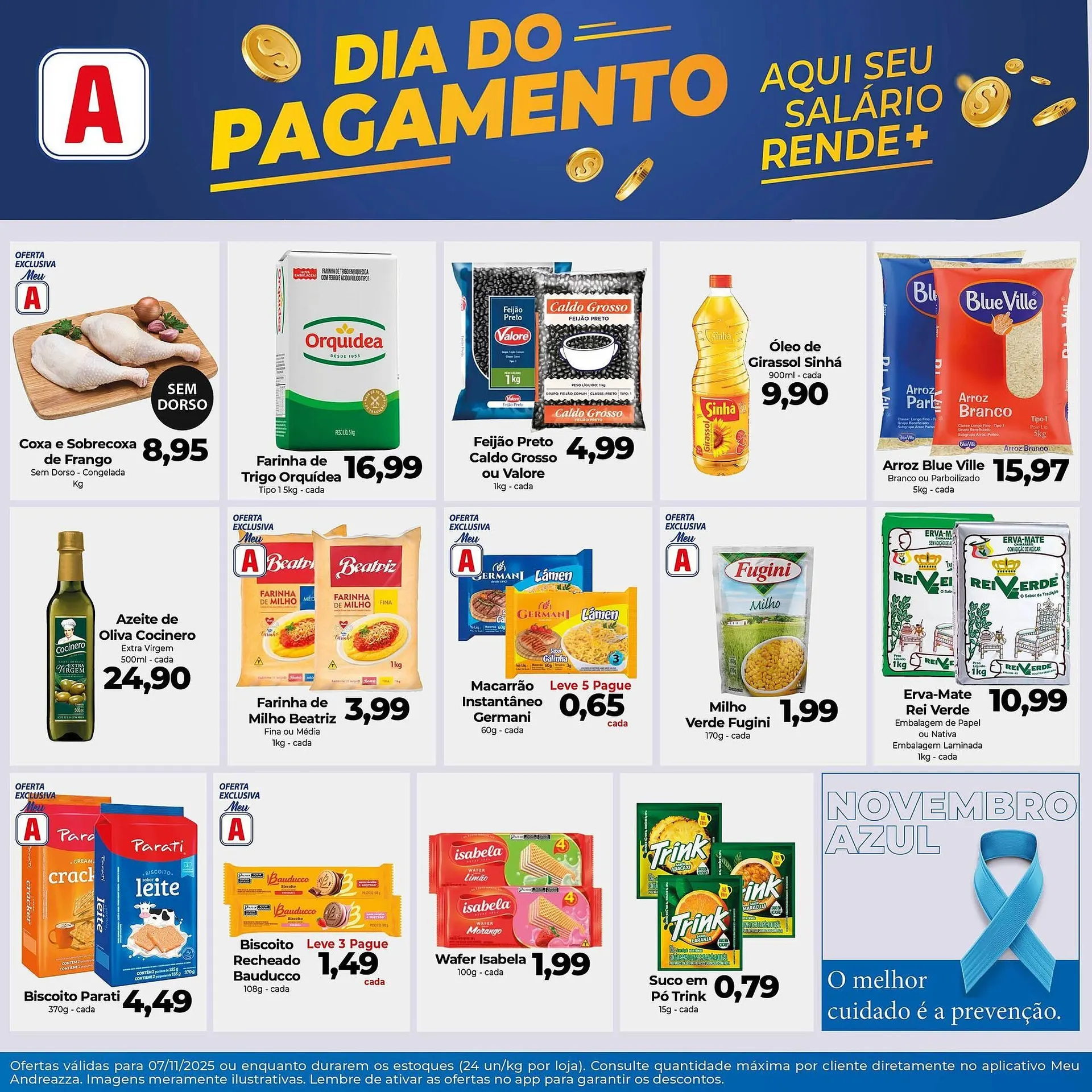 Encarte de Catálogo Supermercados Andreazza 7 de novembro até 7 de novembro 2025 - Pagina 2