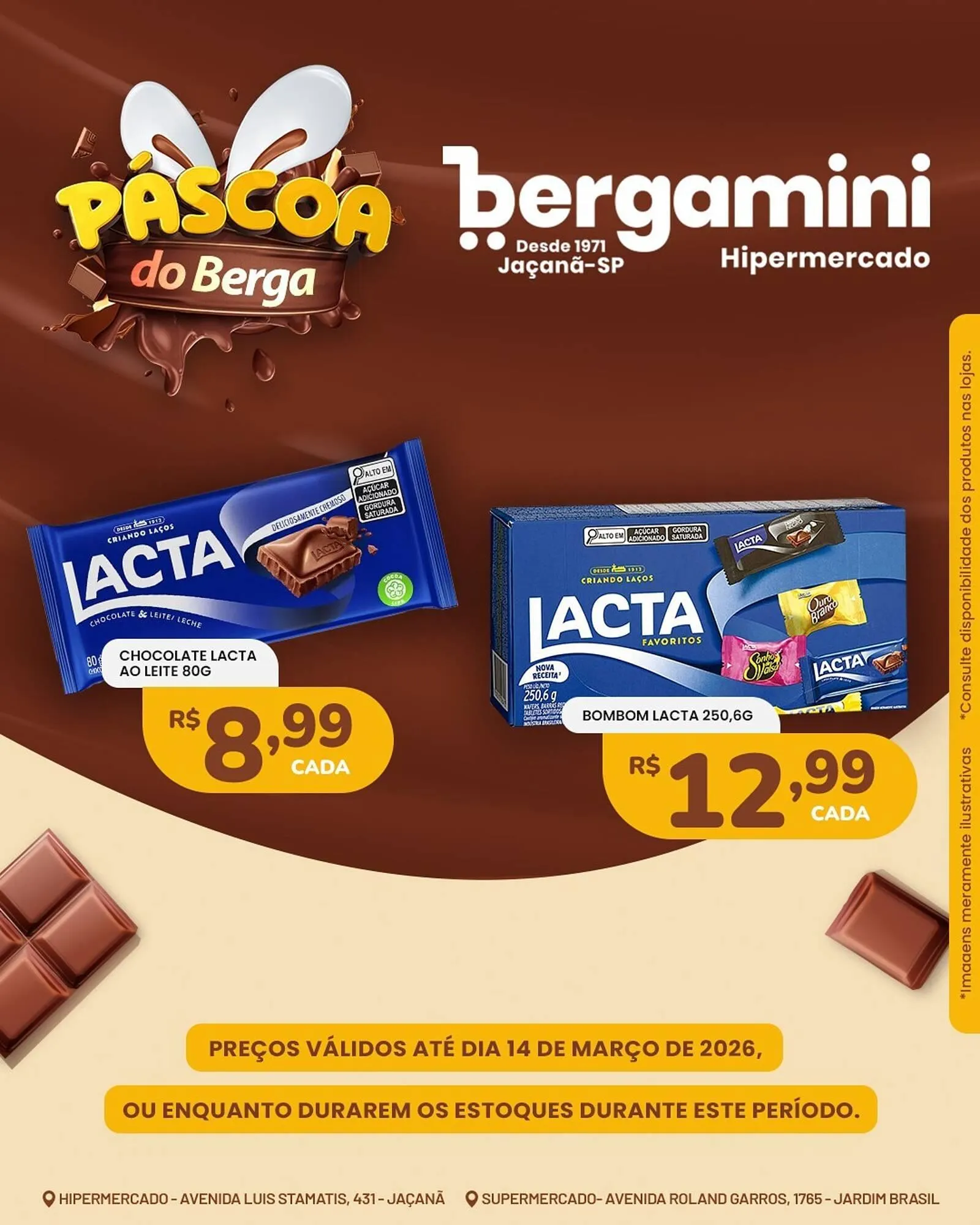 Encarte de Catálogo Supermercado Bergamini 11 de março até 14 de março 2026 - Pagina 2
