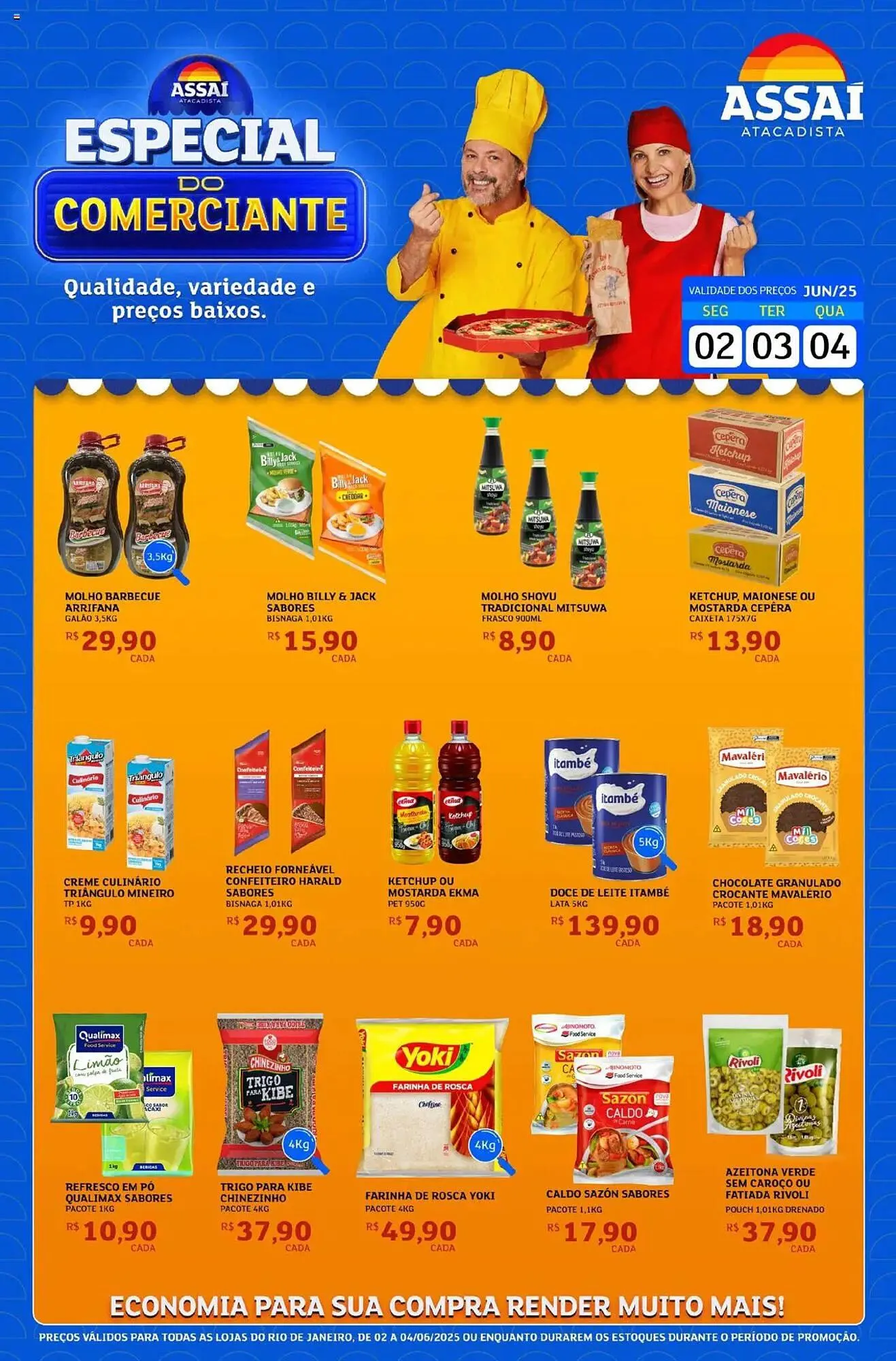 Encarte de Catálogo Assaí Atacadista 2 de junho até 4 de junho 2025 - Pagina 1
