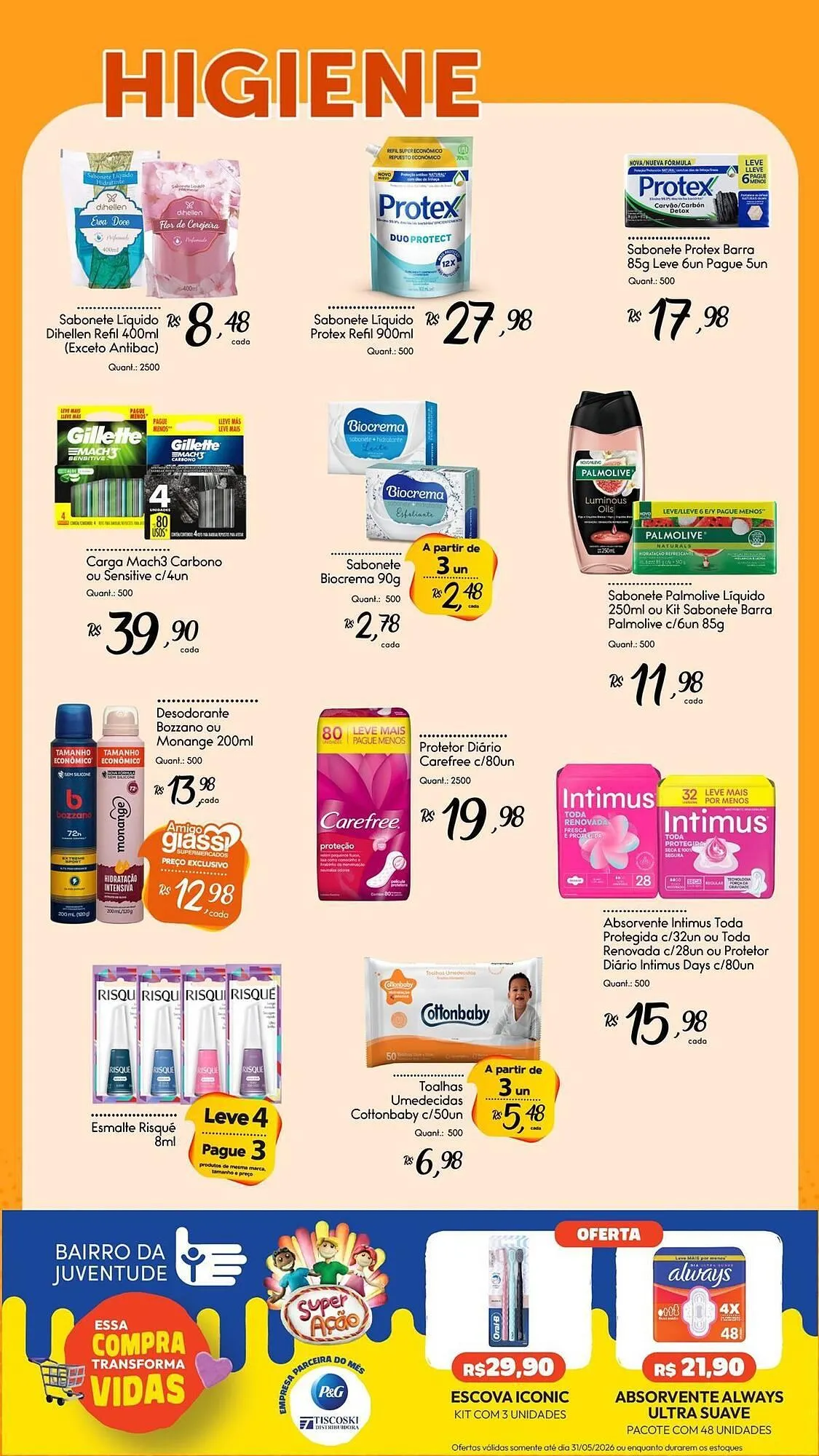 Encarte de Encarte Giassi Supermercados 8 de maio até 21 de maio 2026 - Pagina 22