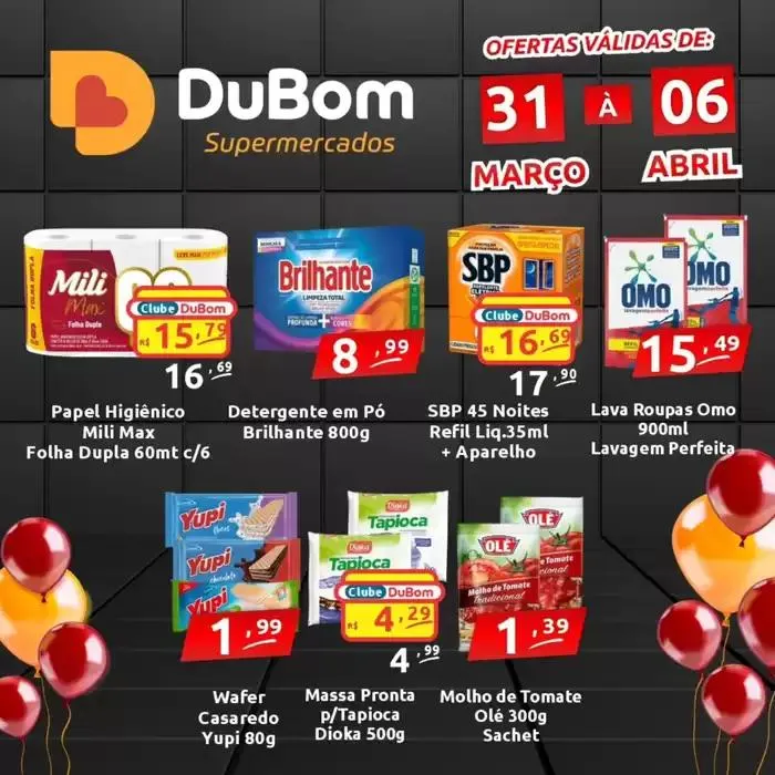 Encarte de Encarte Dubom Supermercados 31 de março até 6 de abril 2025 - Pagina 2