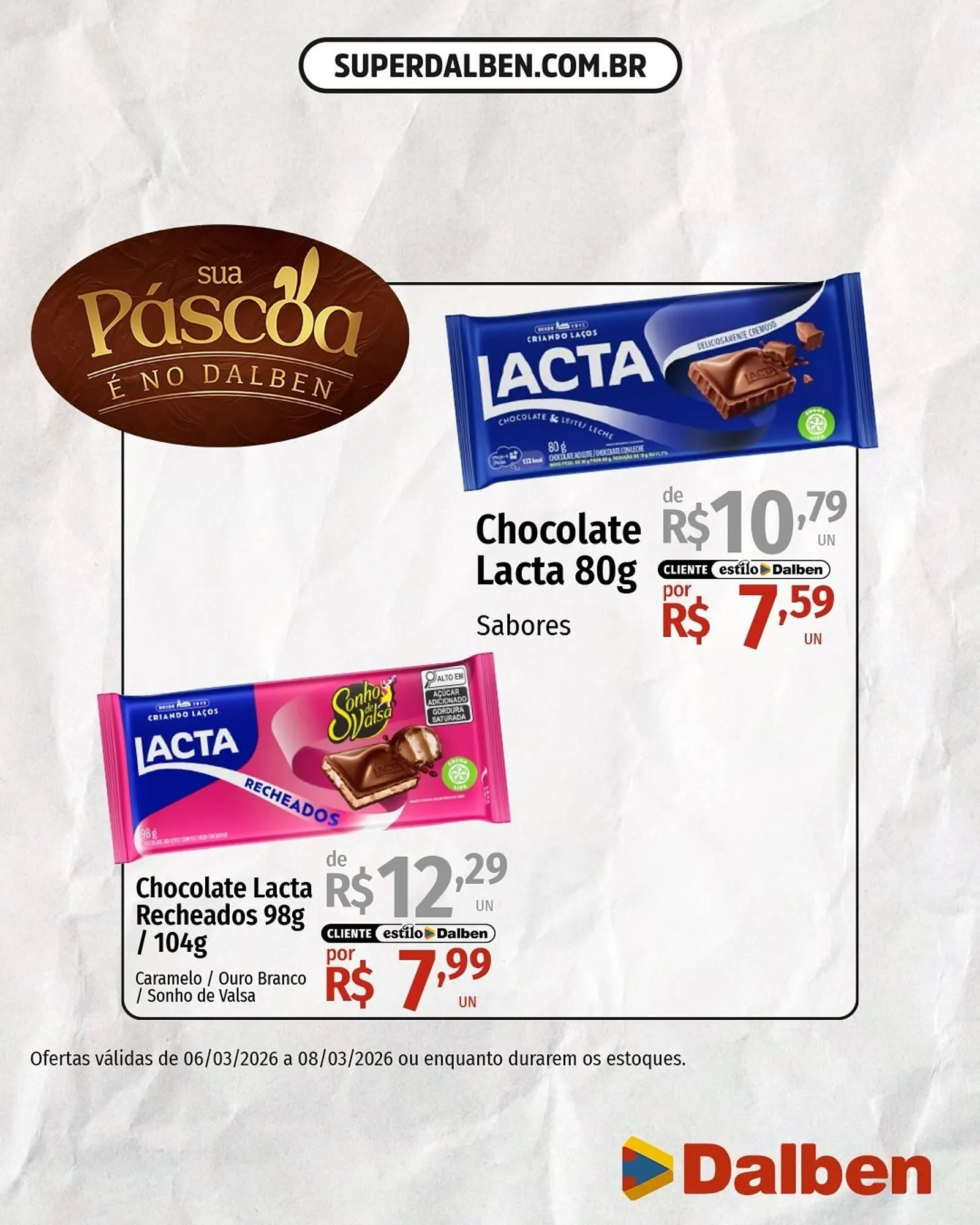 Encarte de Catálogo Supermercado Dalben 6 de março até 8 de março 2026 - Pagina 5