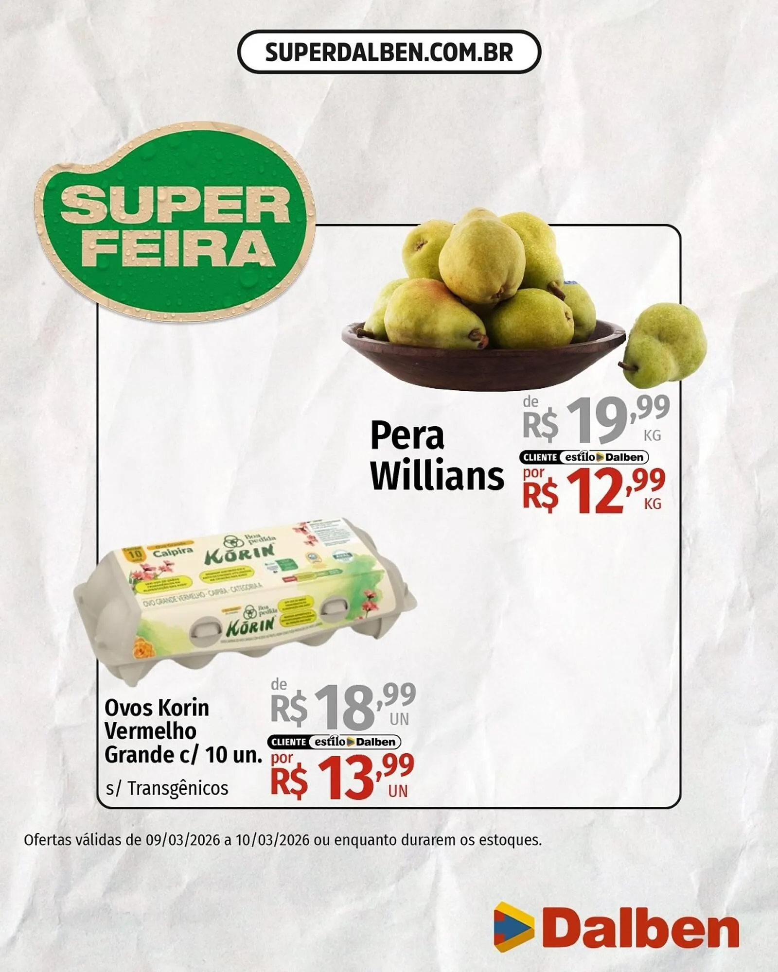 Encarte de Catálogo Supermercado Dalben 9 de março até 10 de março 2026 - Pagina 5