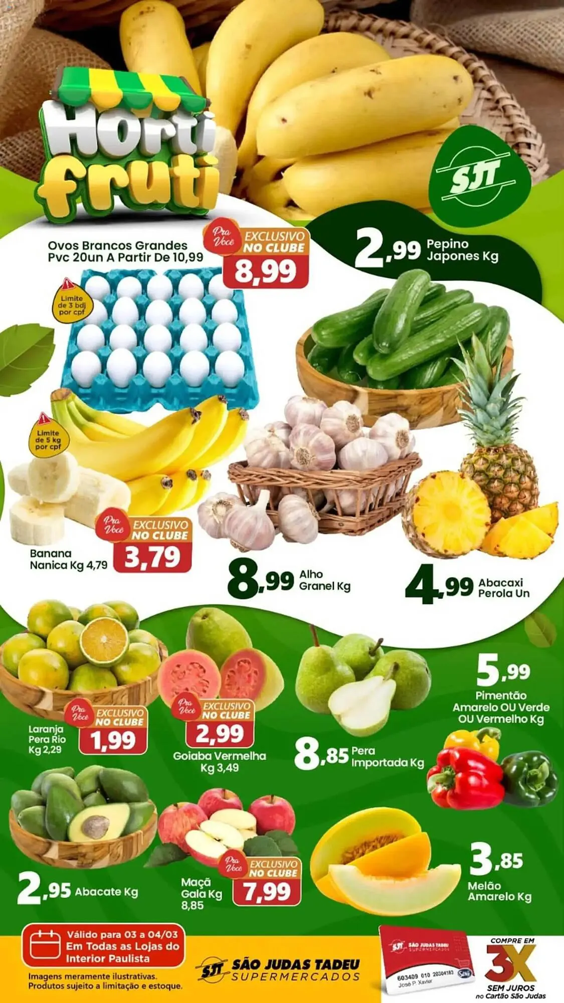 Encarte de Folheto São Judas Tadeu 3 de março até 4 de março 2026 - Pagina 1