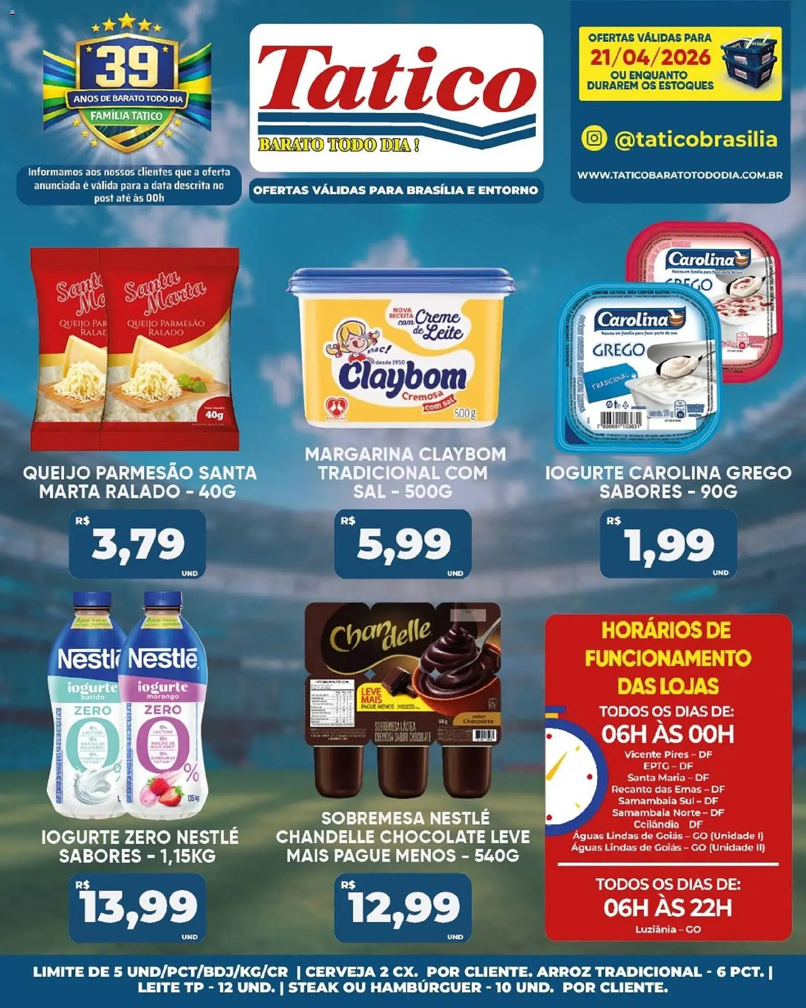 Encarte de Tabloide Tatico 22 de abril até 22 de abril 2026 - Pagina 41
