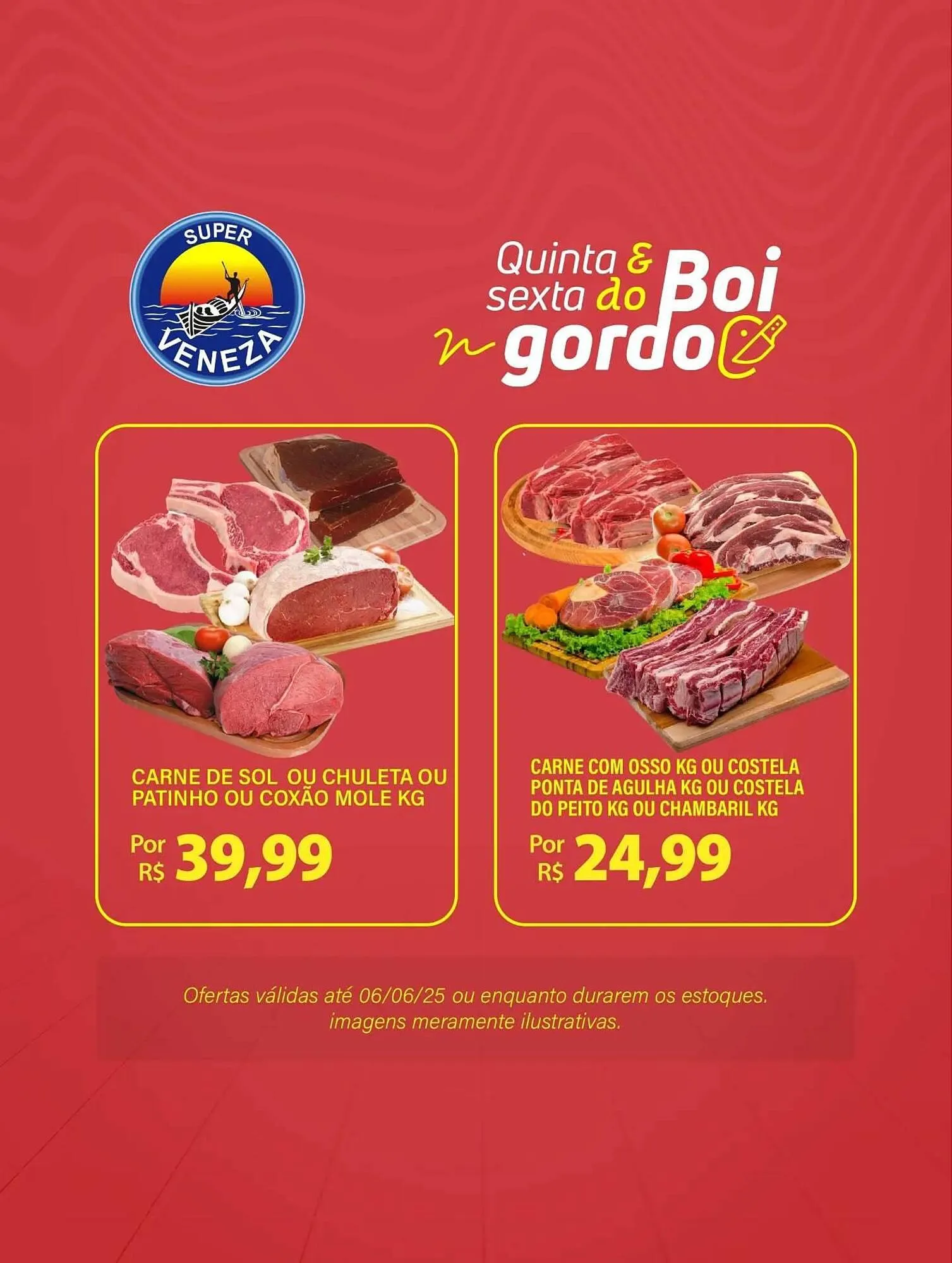 Encarte de Catálogo Super Veneza 5 de junho até 6 de junho 2025 - Pagina 1