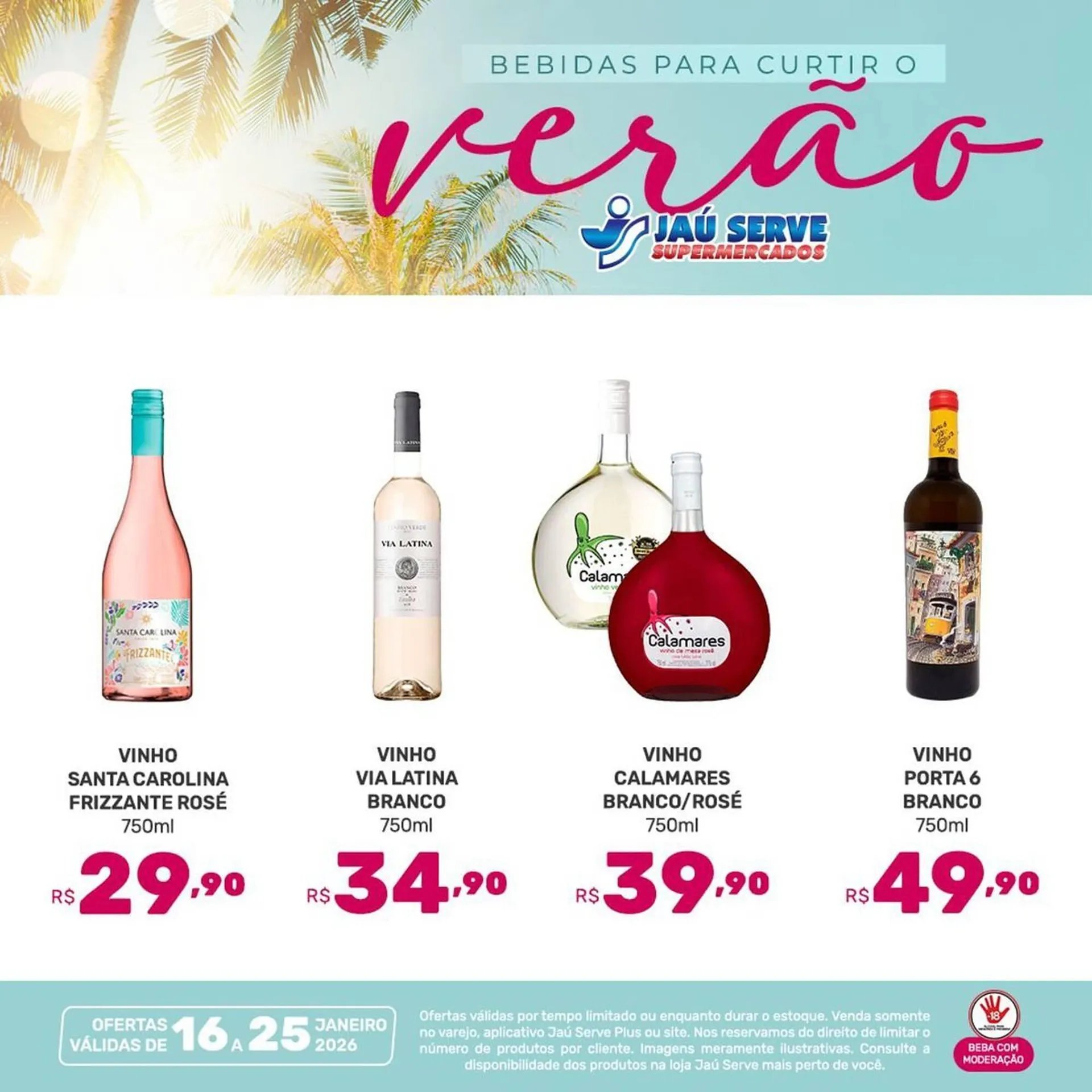 Encarte de Catálogo Supermercados Jau Serve 19 de janeiro até 25 de janeiro 2026 - Pagina 4