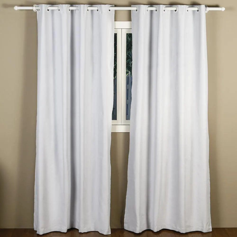 Cortina Para Quarto E Sala 2,60X2,30 M Corta Luz Belize Havan Casa - Branco