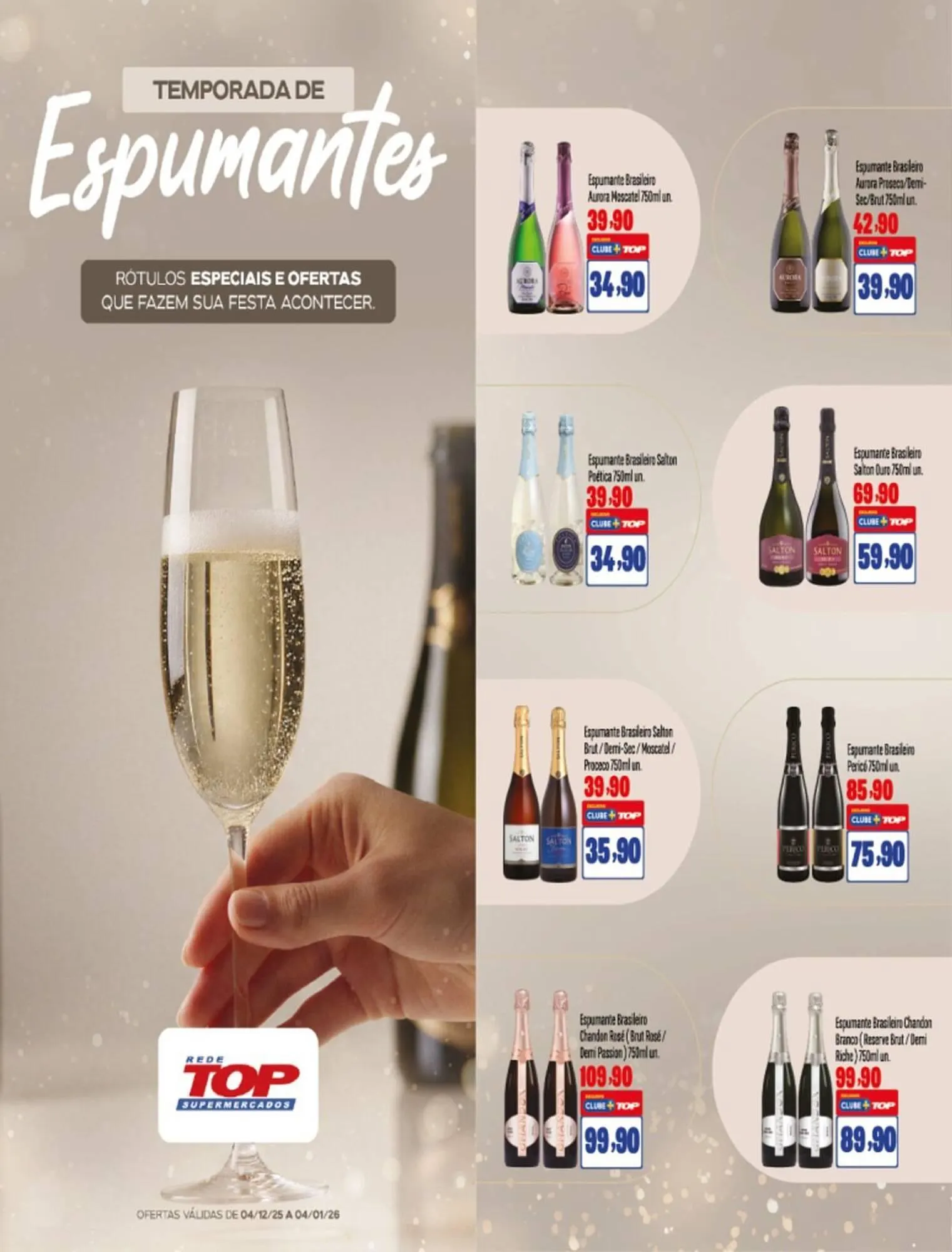 Encarte de Encarte Rede Top 4 de dezembro até 4 de janeiro 2026 - Pagina 1