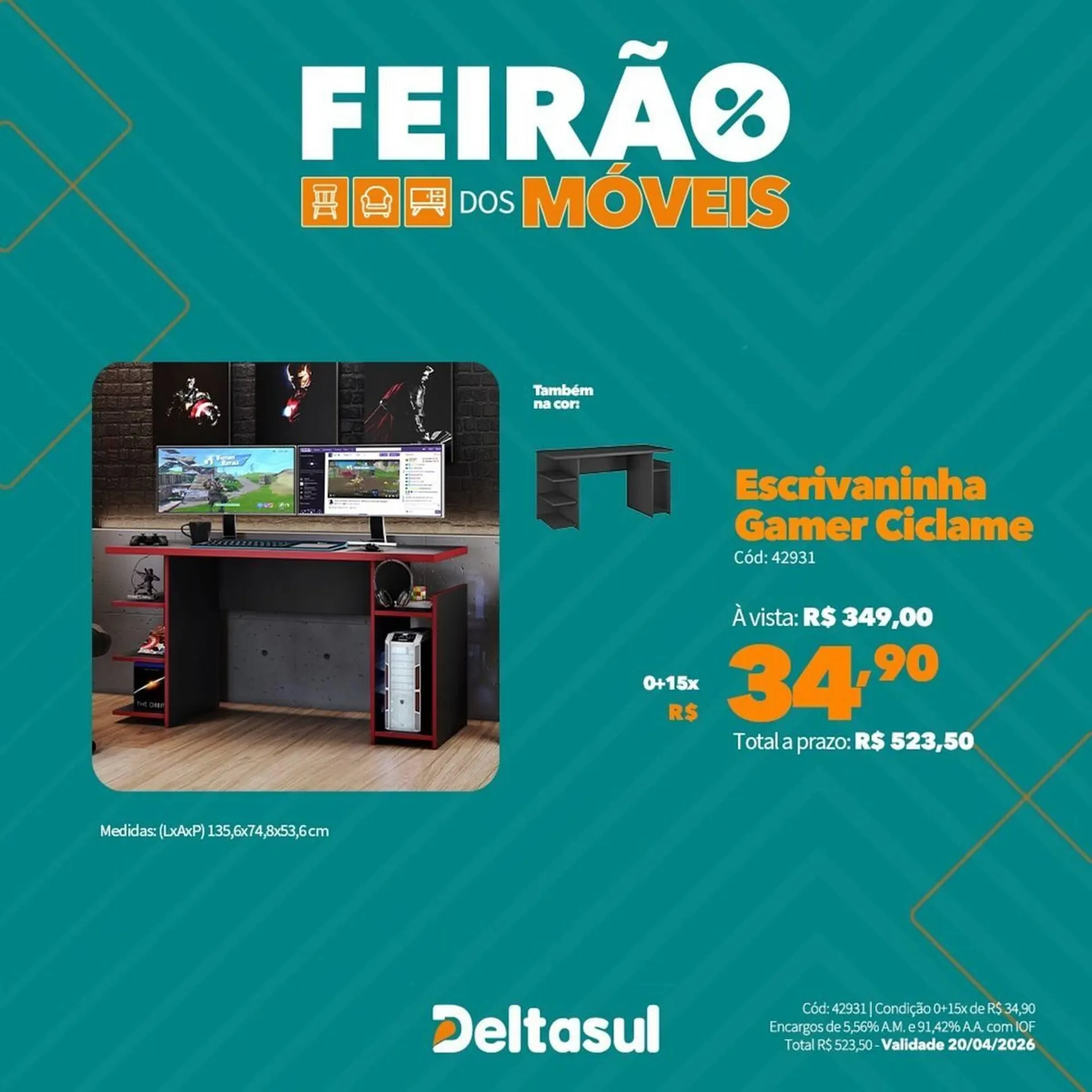 Encarte de Folheto Deltasul 7 de abril até 20 de abril 2026 - Pagina 2