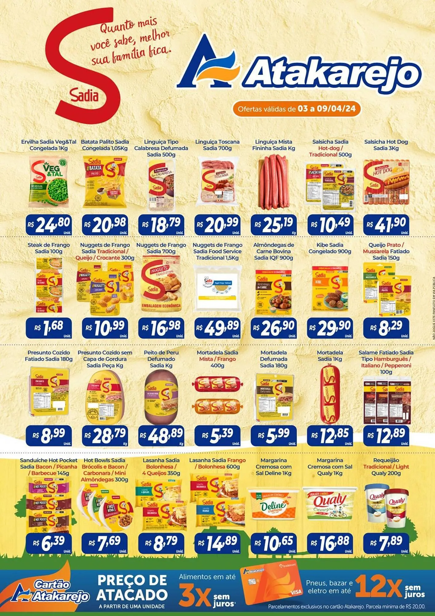 Encarte de Catálogo Atakarejo 5 de abril até 9 de abril 2024 - Pagina 1