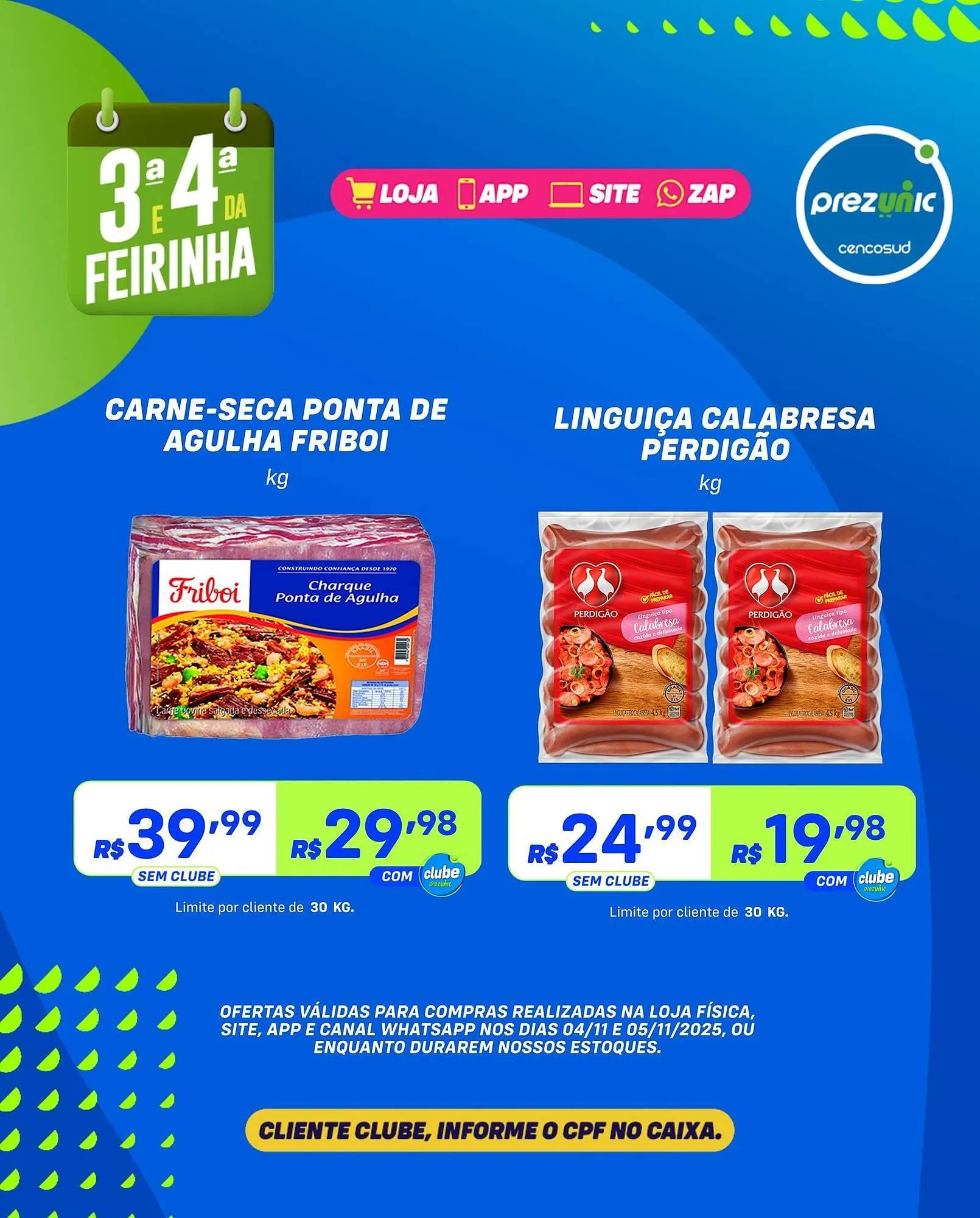 Encarte de Encarte Prezunic 4 de novembro até 5 de novembro 2025 - Pagina 4