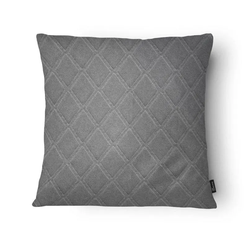 Capa Almofada Veludo Pávia Cinza 43x43cm -Tuti Gottô