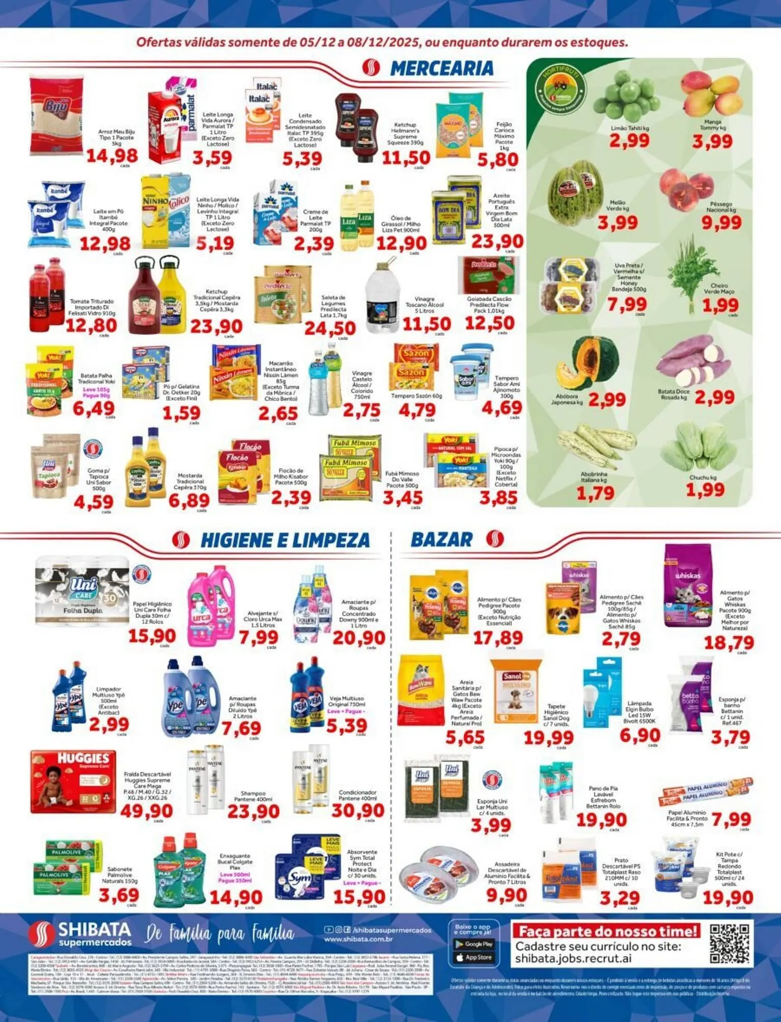 Encarte de Folheto Shibata Supermercados 4 de dezembro até 8 de dezembro 2025 - Pagina 2