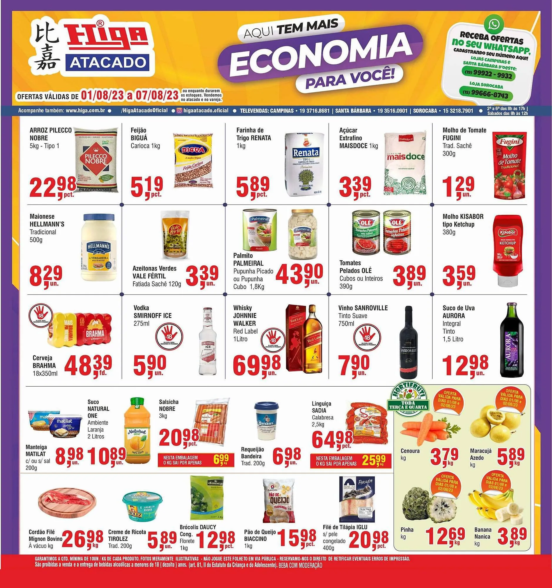 Encarte de Royal Supermercados Ofertas 1 de agosto até 2 de agosto 2023 - Pagina 1