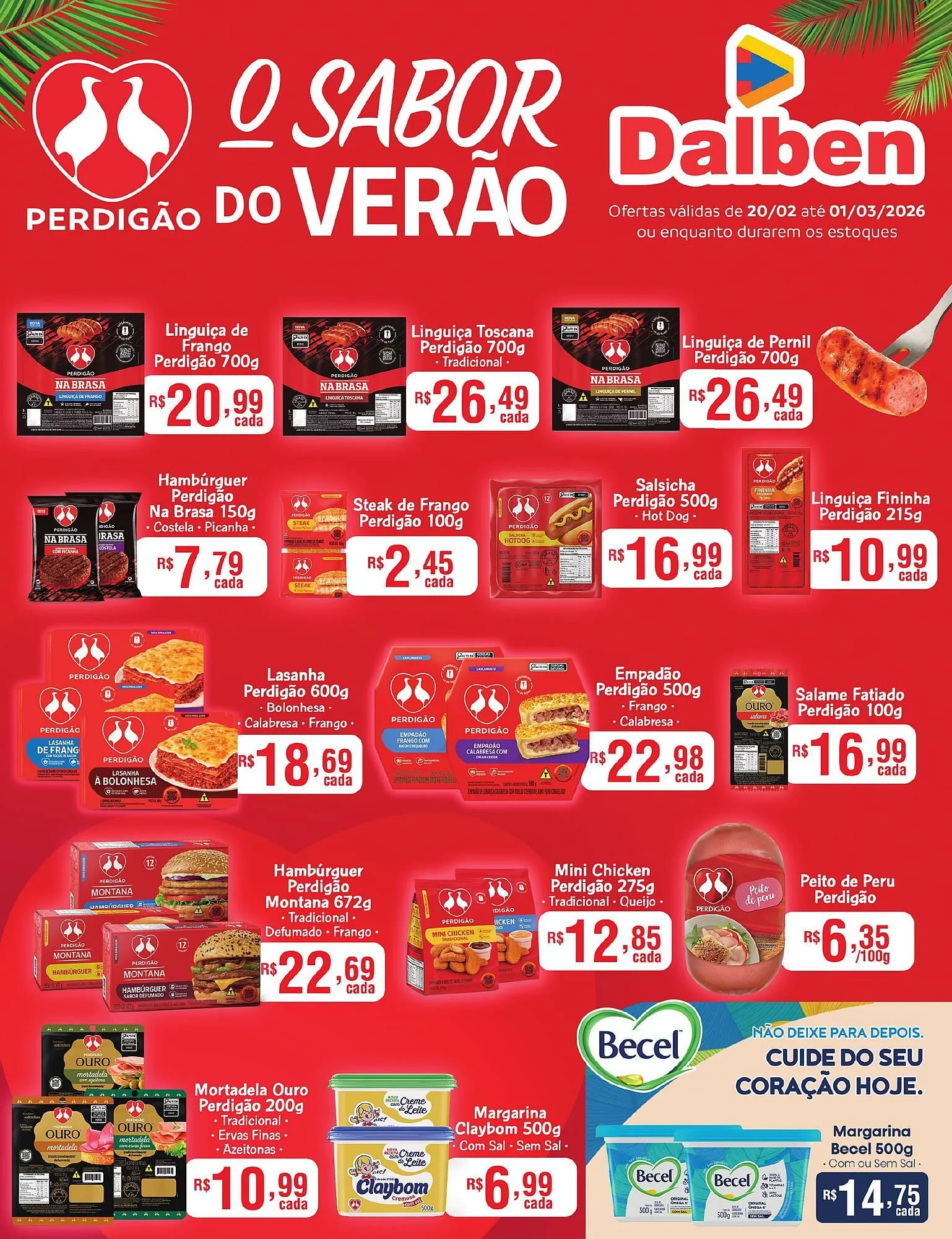 Encarte de Catálogo Supermercado Dalben 20 de fevereiro até 1 de março 2026 - Pagina 1