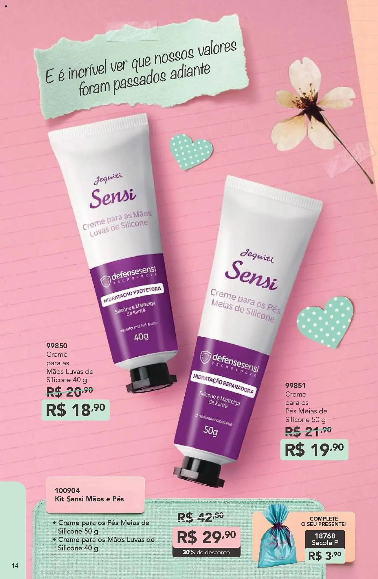 Encarte de Catálogo Jequiti 6 de março até 3 de abril 2026 - Pagina 14